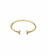 LuxuryPromise Diamond torc ring 18K Yellow Gold AHC1667