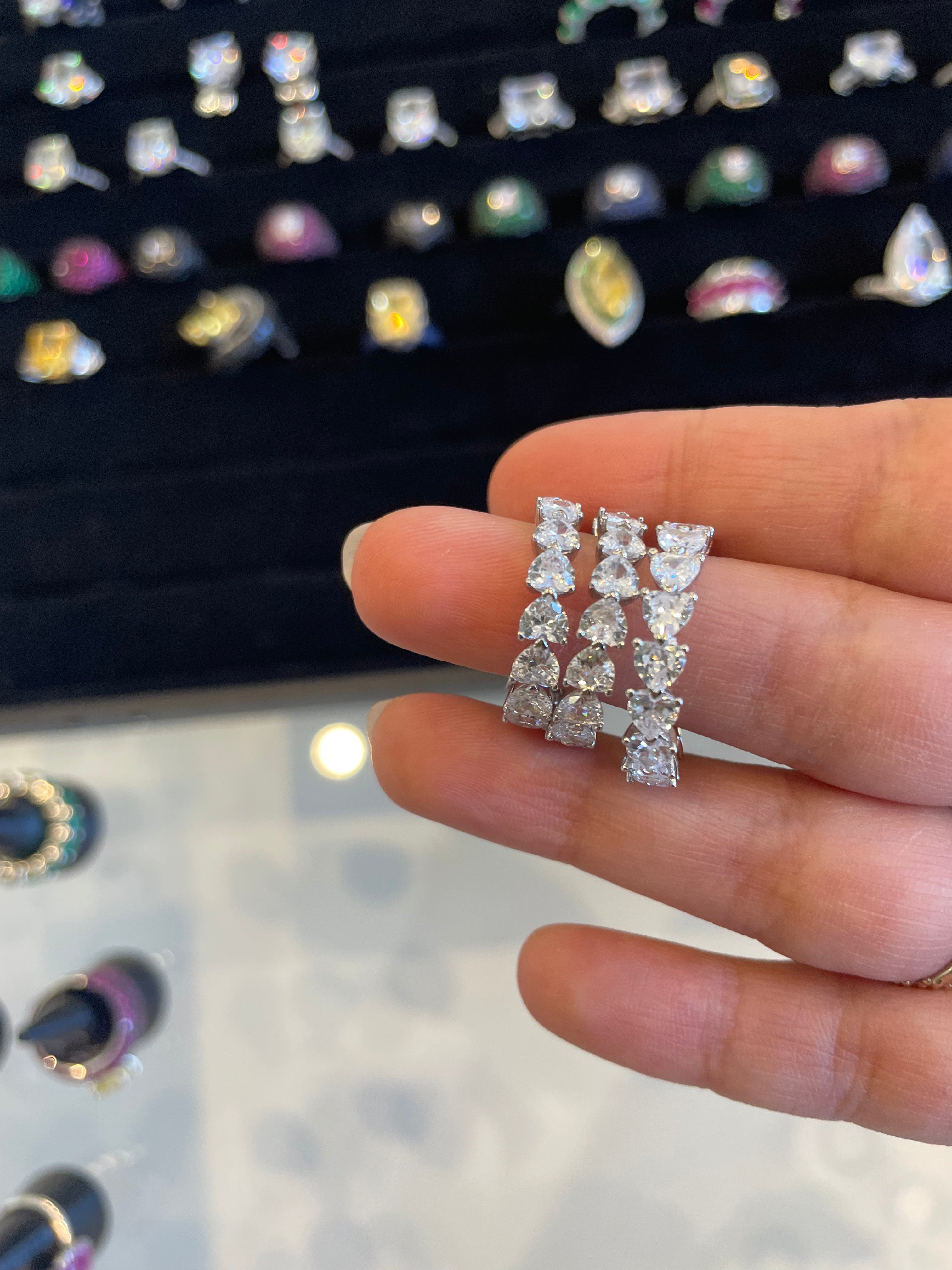 LuxuryPromise Heart Shape - Lab Diamond Eternity Band