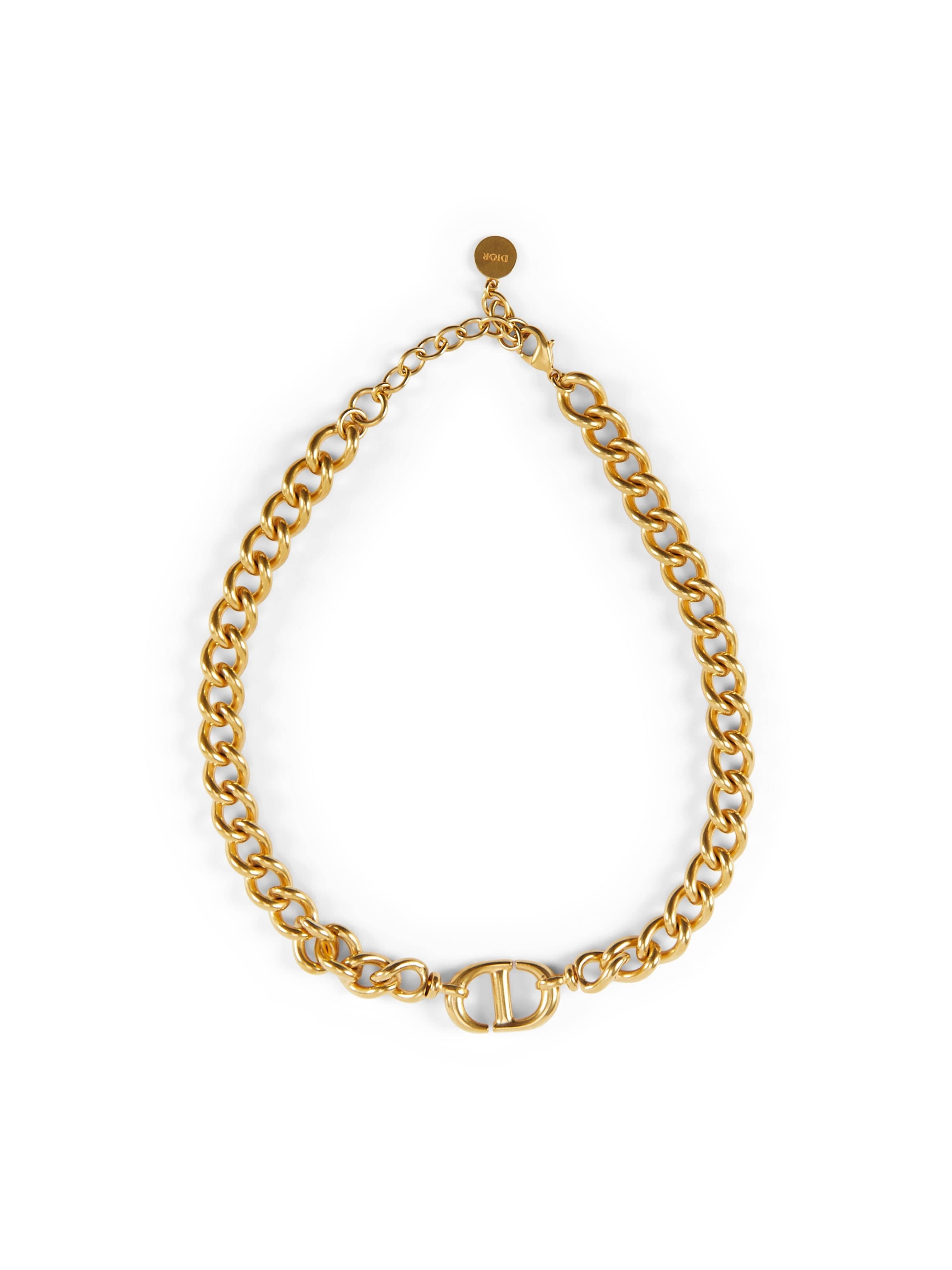 Dior Choker Necklace Gold Dior Women Necklace Christian Dior Metal