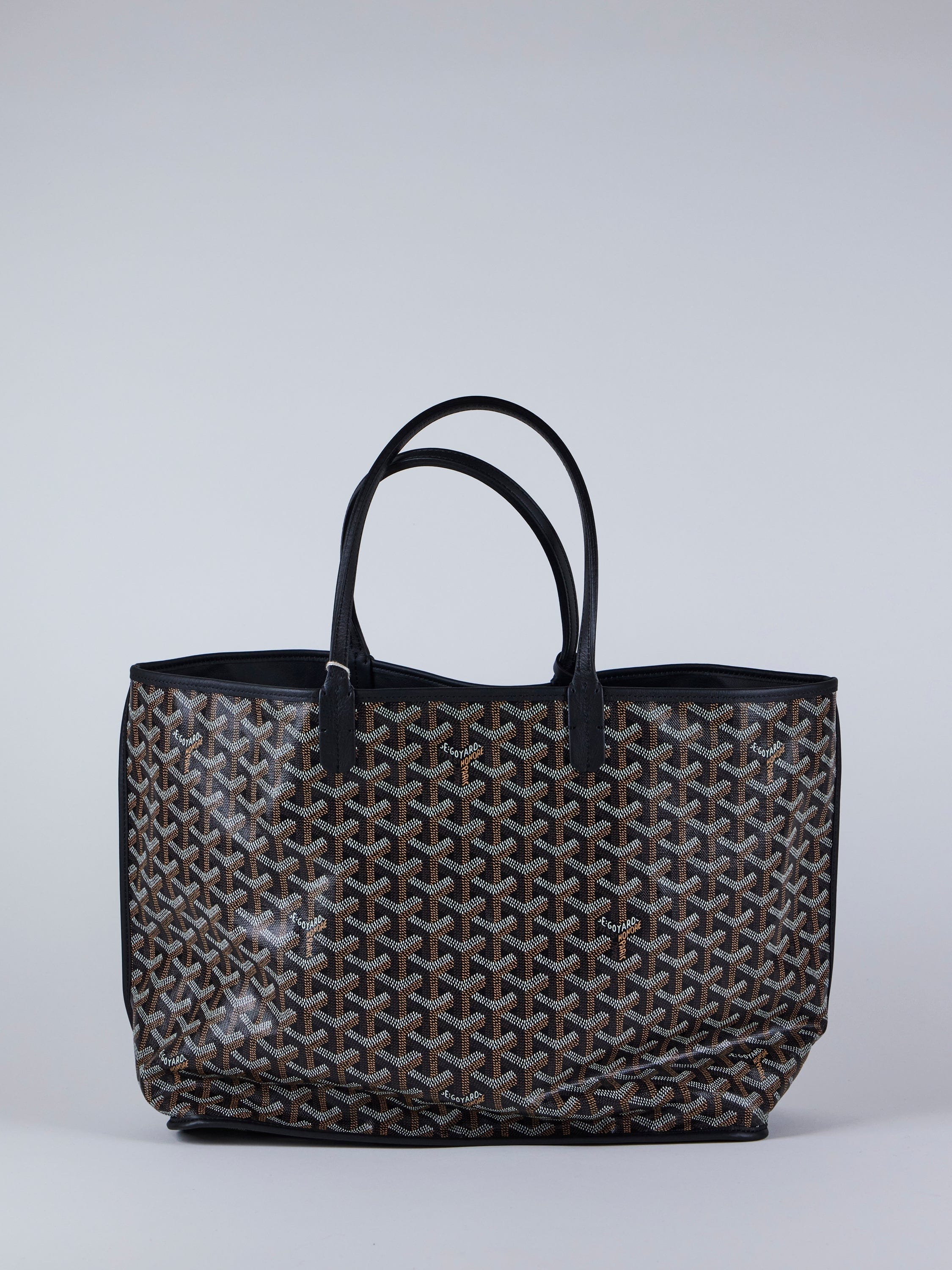 LuxuryVault GOYARD Anjou PM Tote Bag in Black