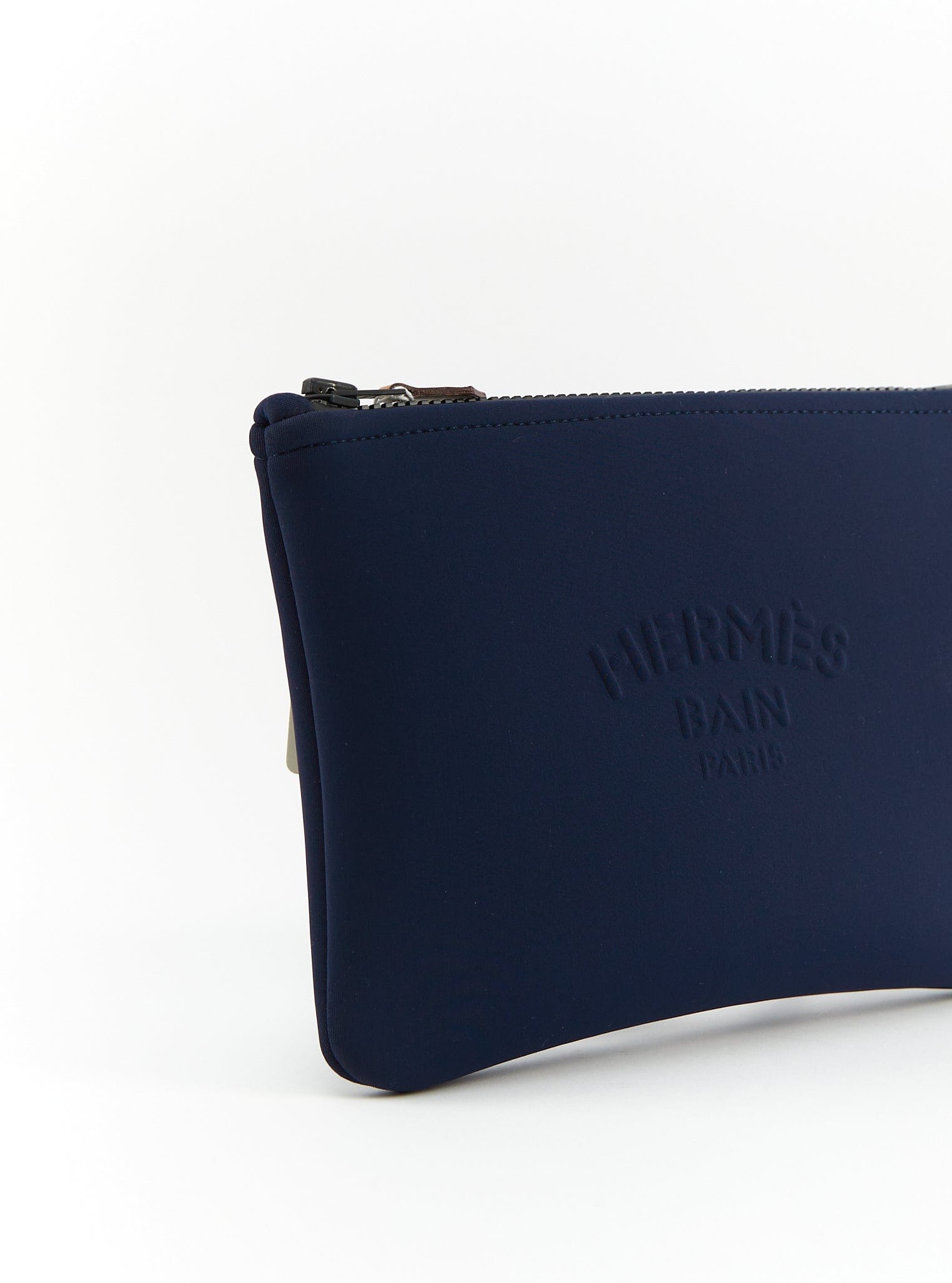 LuxuryVault ON HOLD - HERMÈS SMALL NEOBAIN CASE Blue Marine