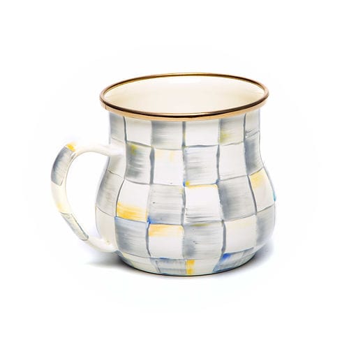 Mac Kenzie-Childs Sterling Check Mug AGC1518