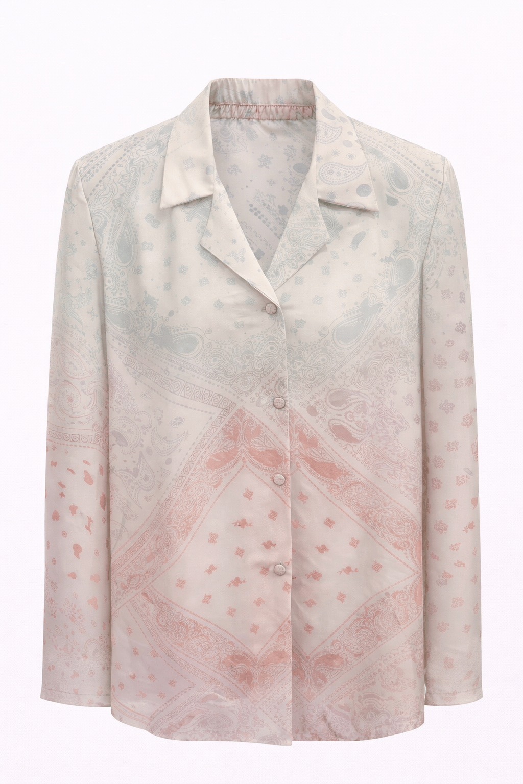 Maison Clad Artsa Shirt Bandana Off White MCL00478