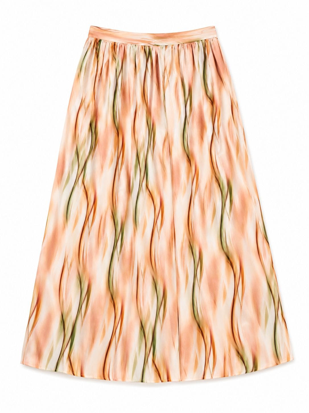 Maison Clad BIANKI SET SKIRT SHIRT PEACH  MCL11889