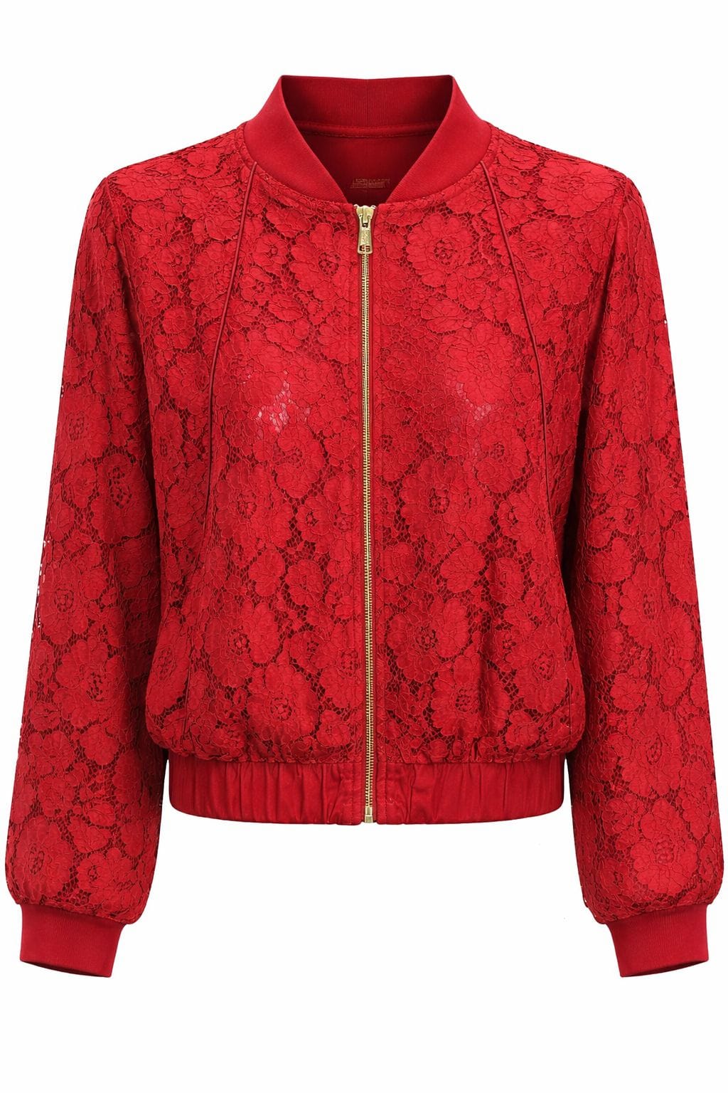 Maison Clad BOMBER CAPE SILK LINING LACE FABRIC MCL00679