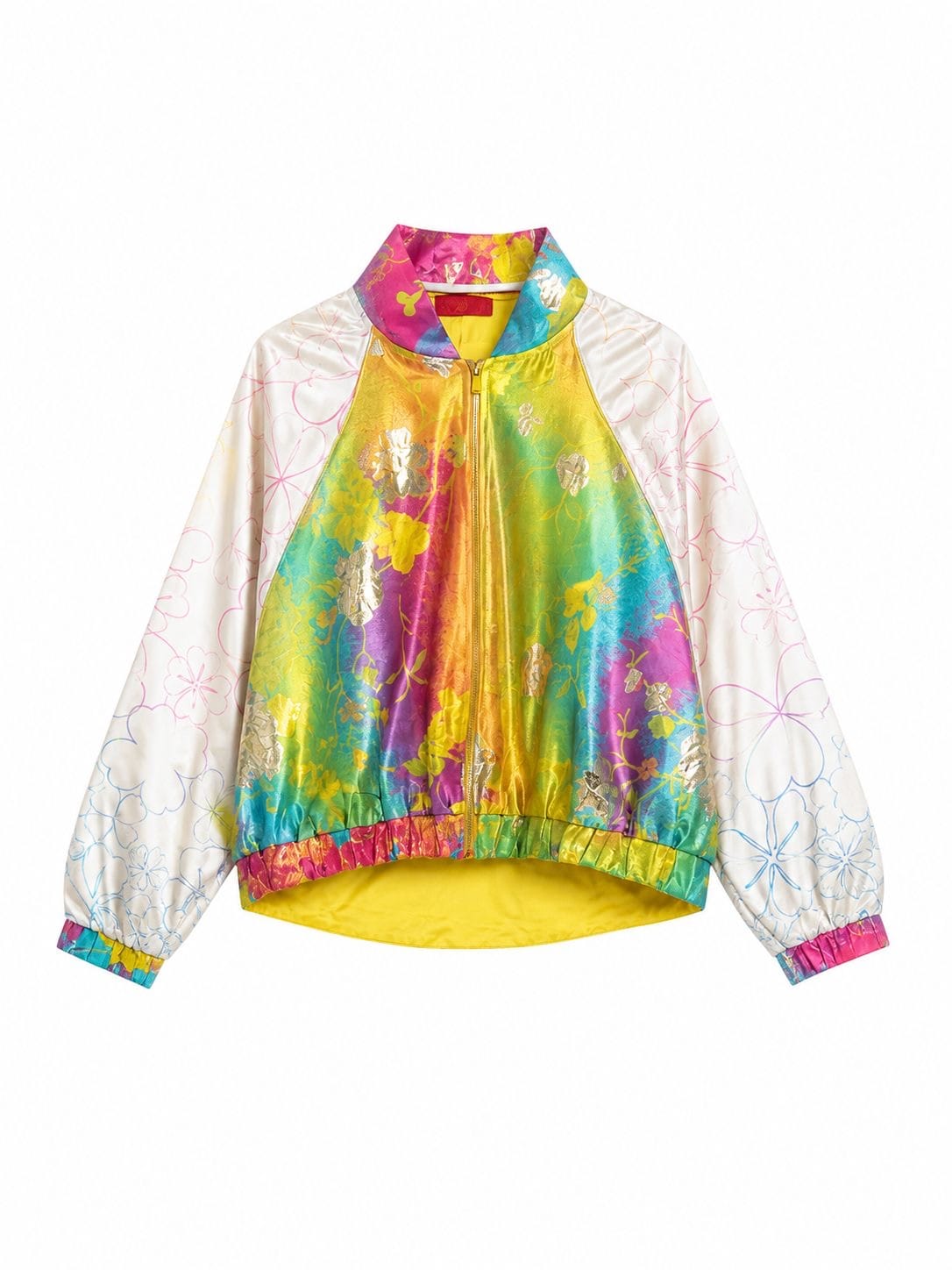 Maison Clad BOMBER ONE OF A KIND WHEATS PASTEL MCL11215