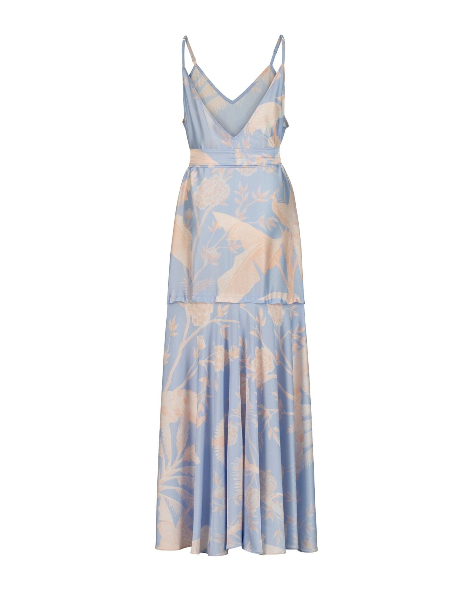Maison Clad DRESS CHARLES PEACOCK BLUE MCL00557