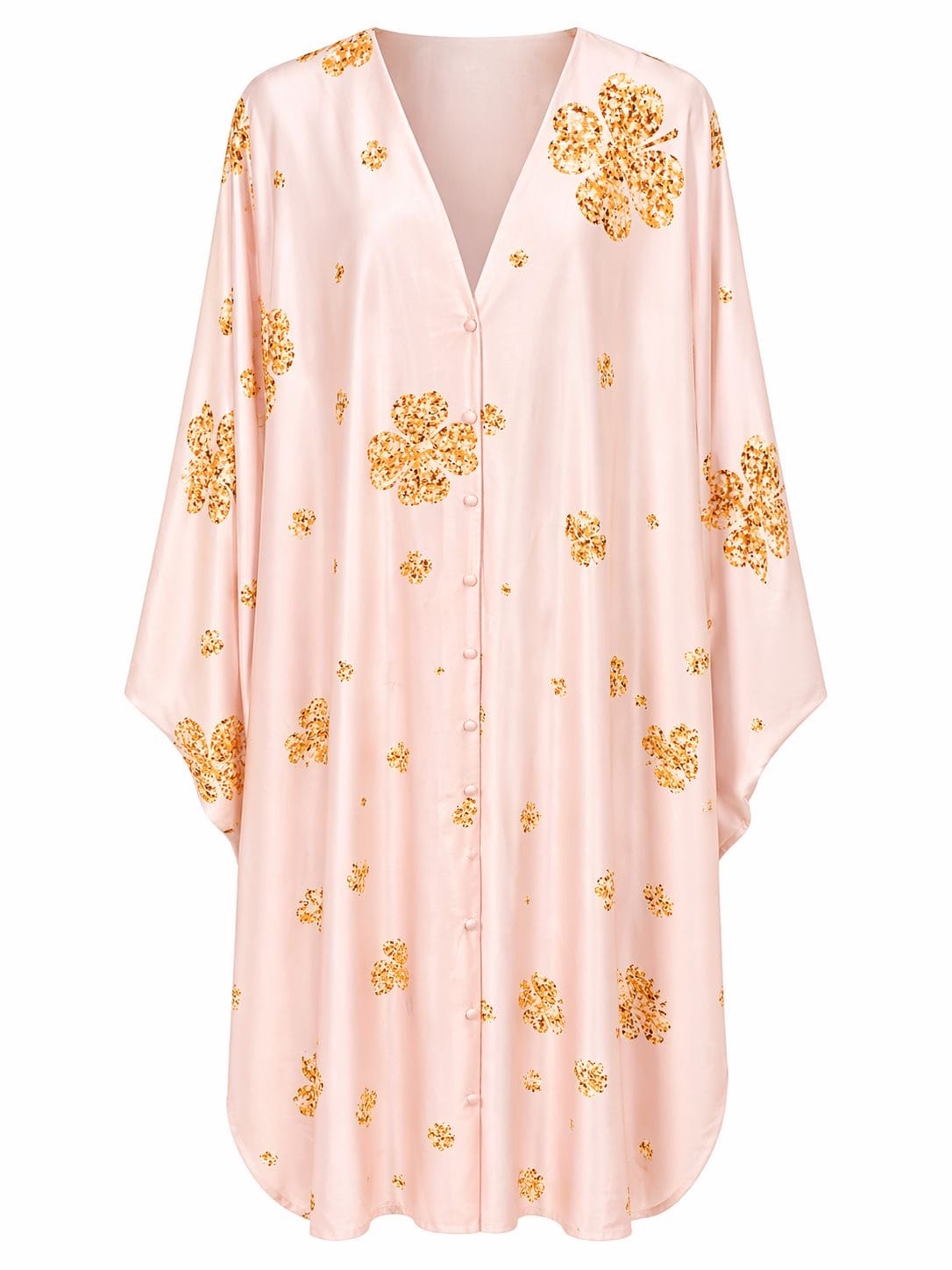Maison Clad DRESS EVANGELIA CLOVER PINK GRADIENT MCL11222