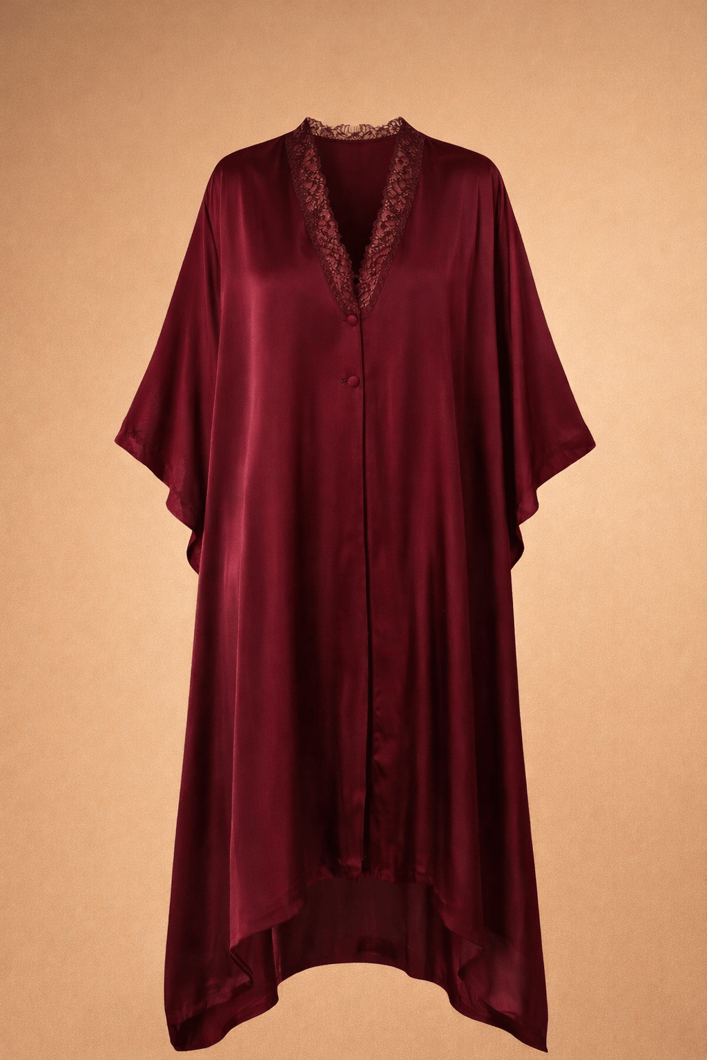 Maison Clad DRESS EVANGELIA KAFTAN WITH LACE DETAIL MCL00243