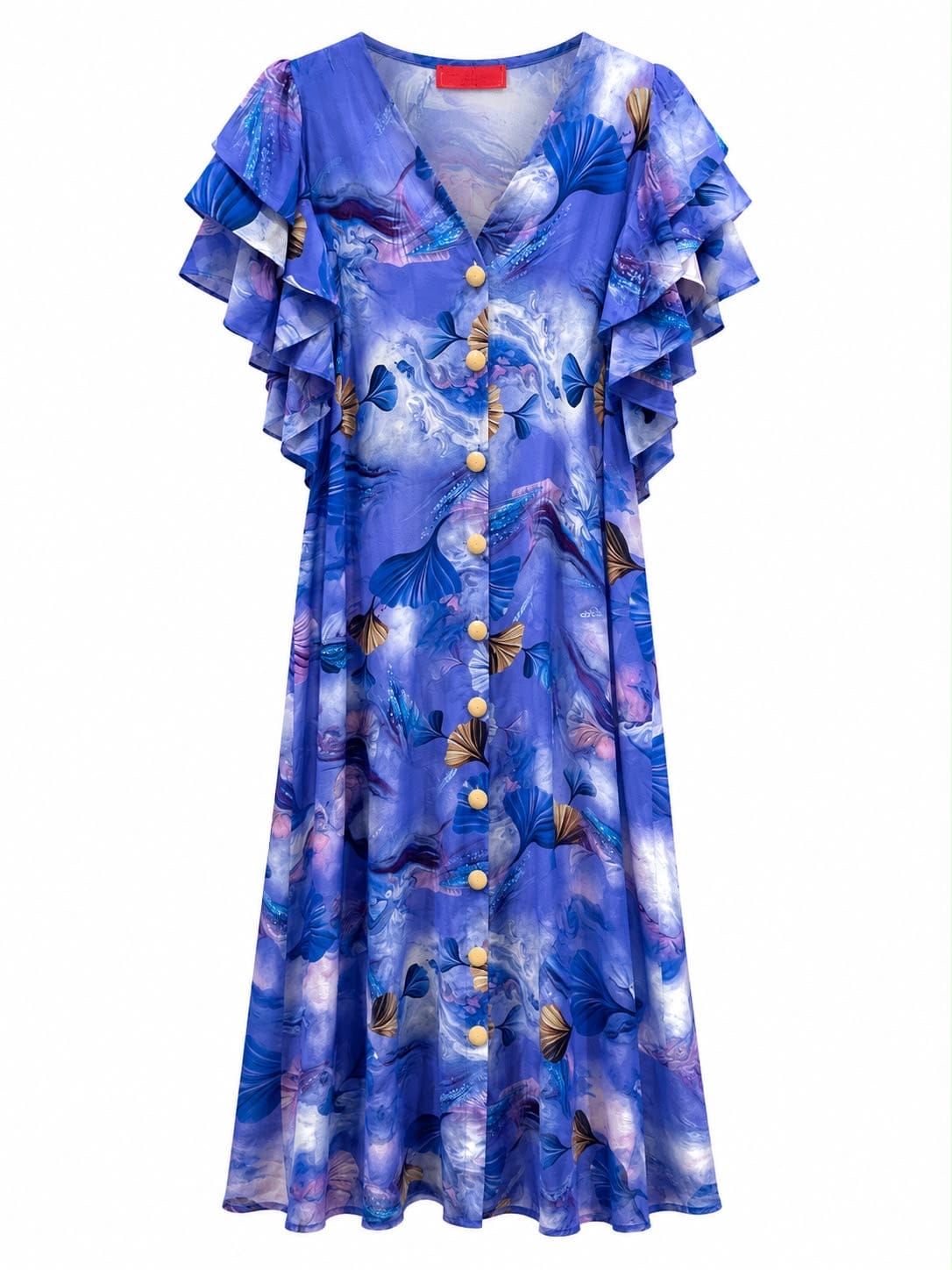 Maison Clad DRESS FAIRYMAXI BLUE MCL12198