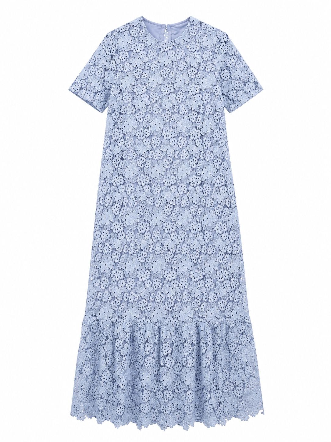 Maison Clad DRESS FROUFROU LACE BLUE MCL13178