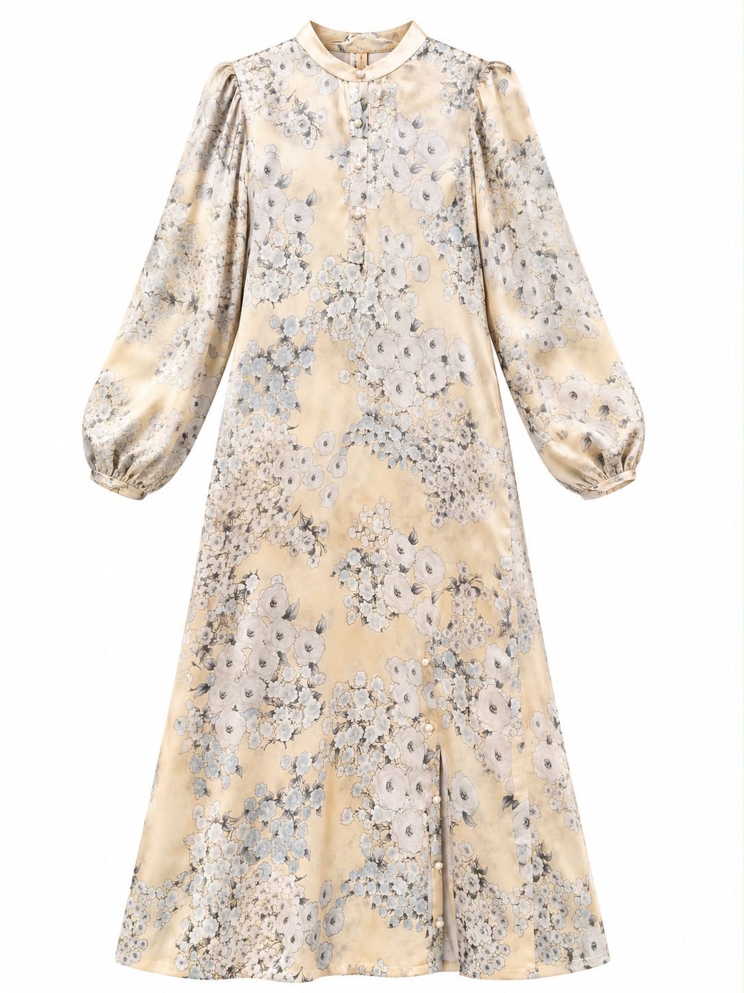 Maison Clad DRESS JILL PEARL BUTTON MCL12337