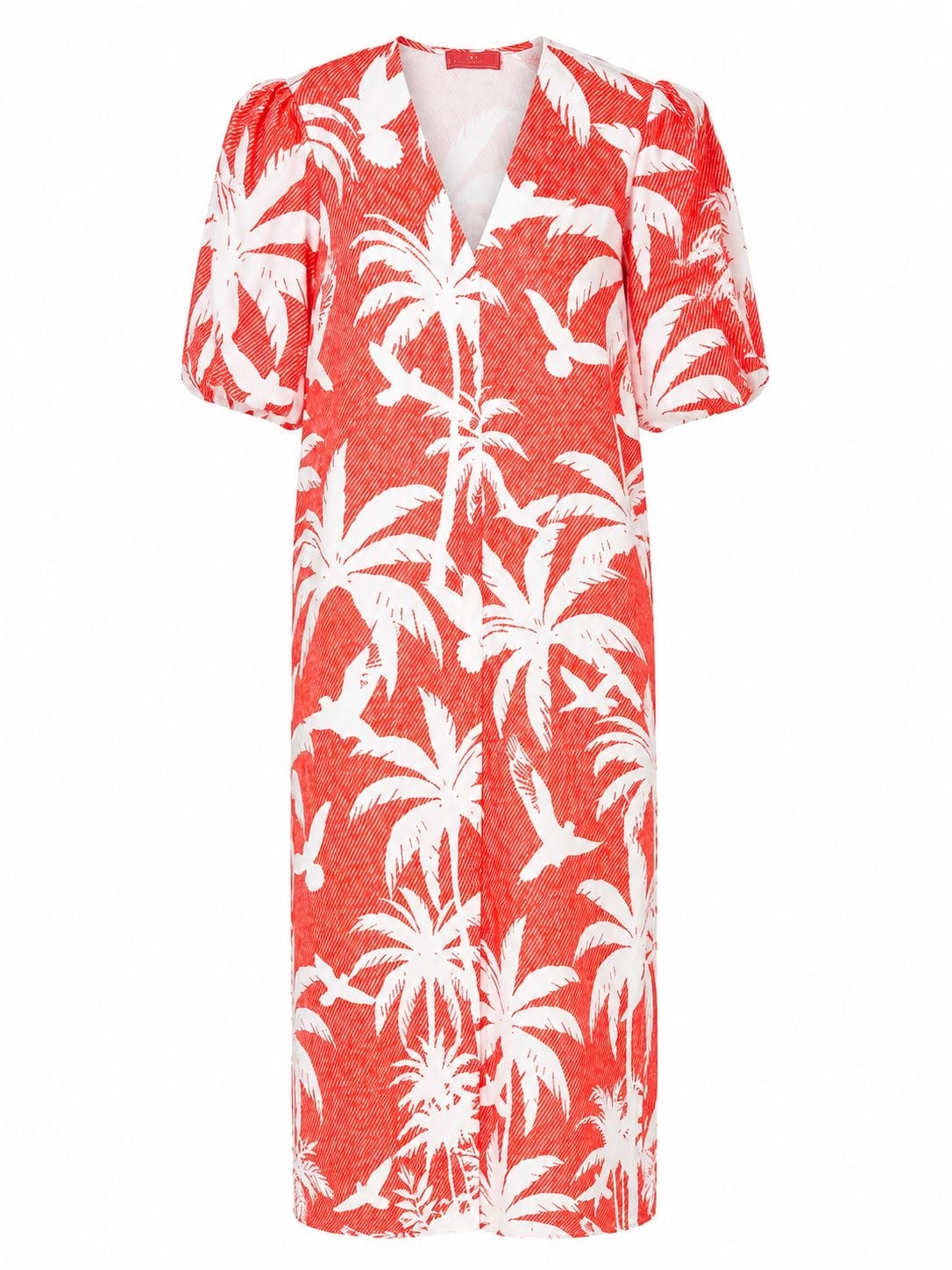 Maison Clad DRESS LEONIE DOVE RED MCL11487