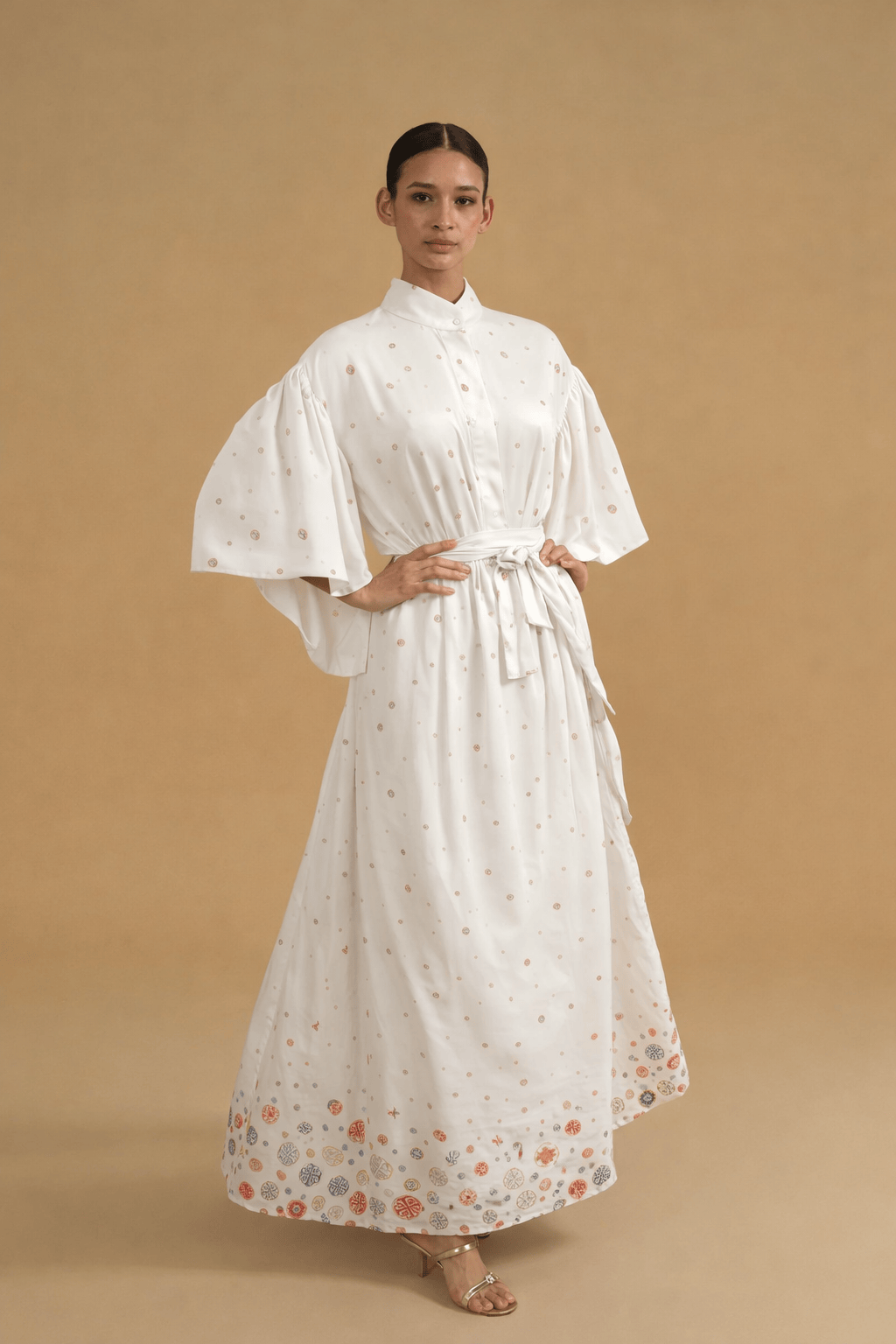 Maison Clad DRESS MIREZ OFF WHITE ONE PIECE NO BESPOKE  MCL13244