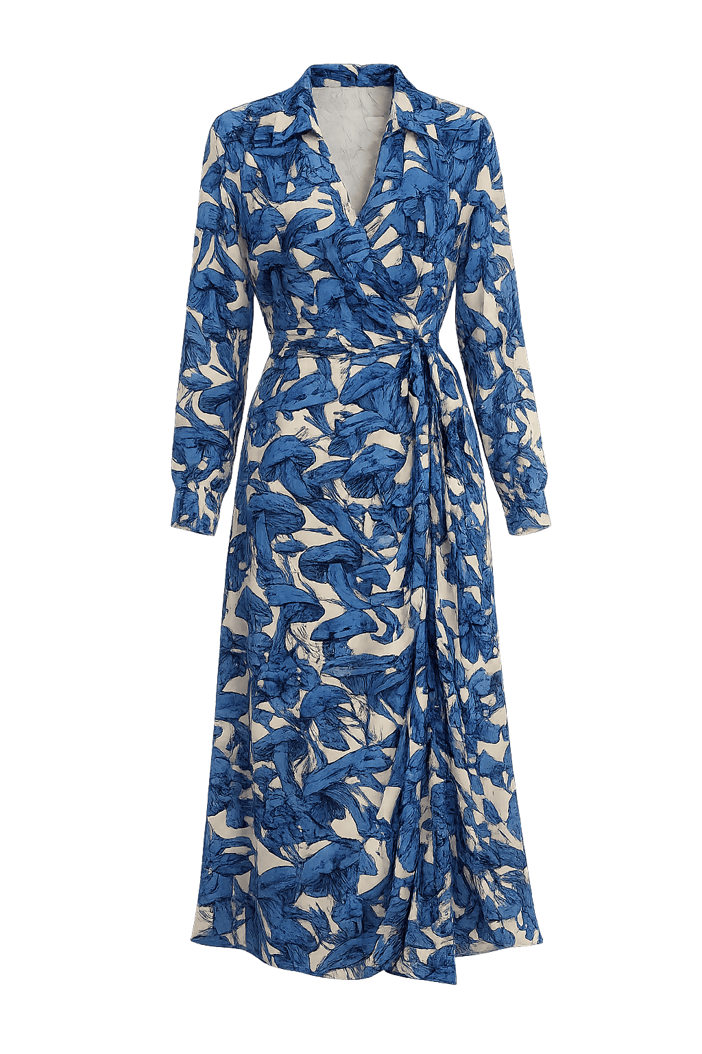 Maison Clad DRESS MUSHROOM BLUE MCL11986