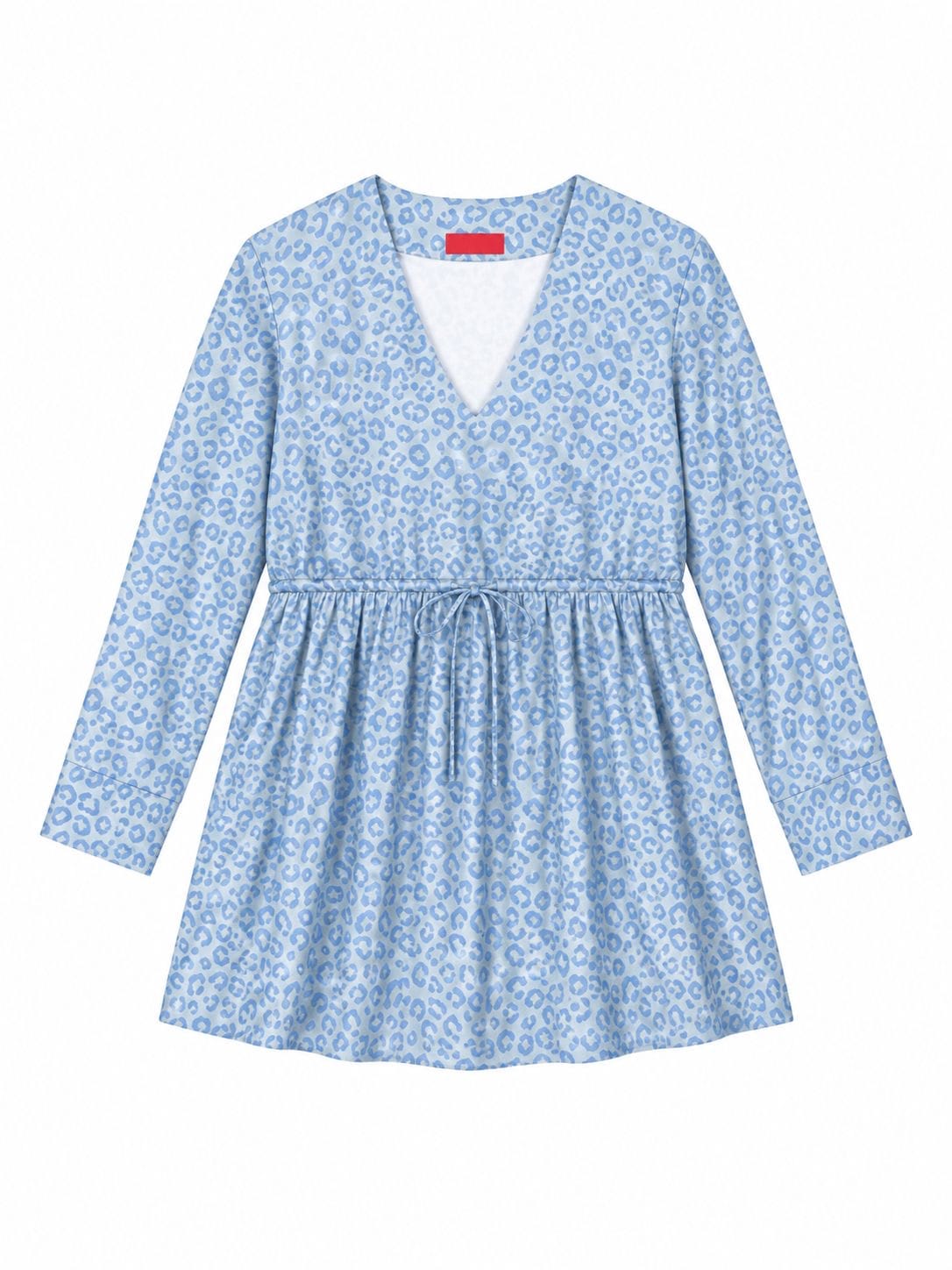 Maison Clad DRESS STEEVIE LEO TURQUOISE GRADIENT  MCL11575