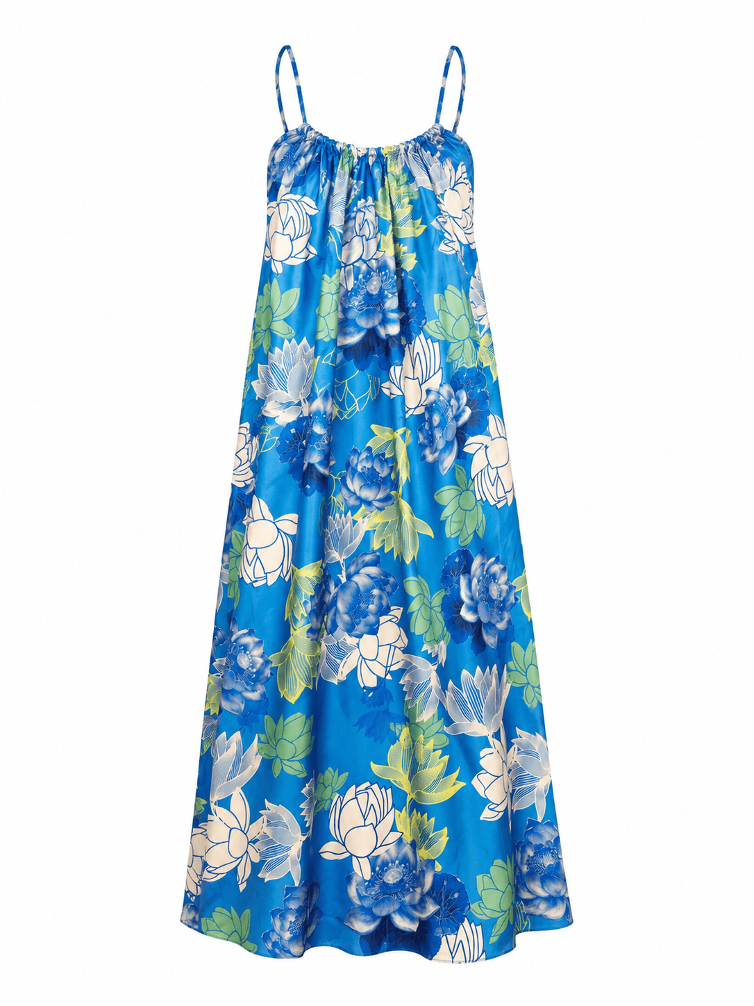 Maison Clad DRESS THEA LOTUS BLUE MCL12641