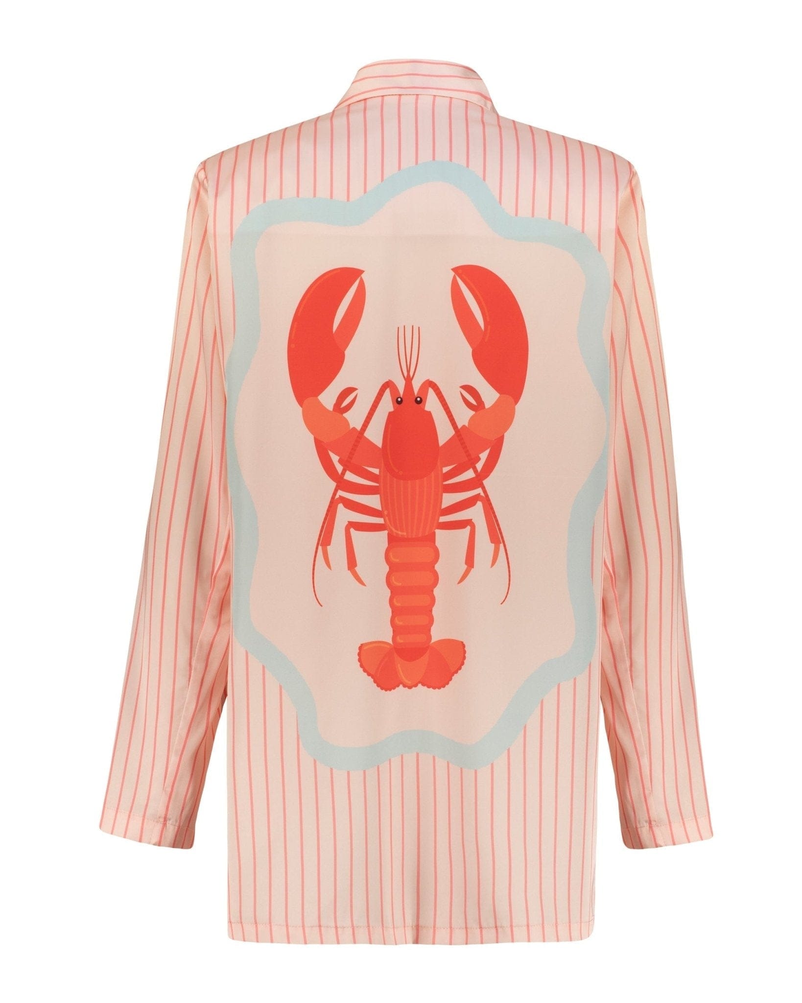 Maison Clad HARRIS JACKET LOBSTER STRIPES PINK  MCL00143