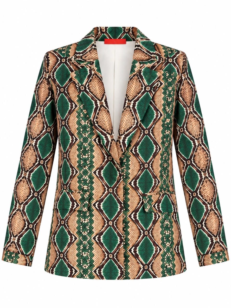 Maison Clad JACKET AVITA SNAKE GREEN MCL13414