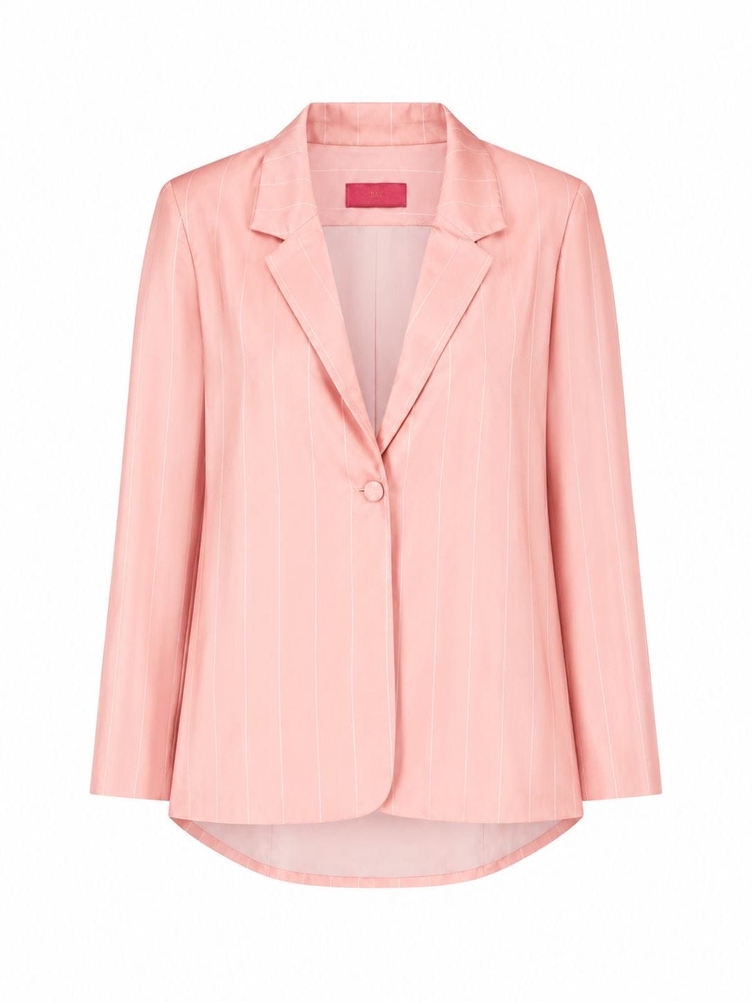 Maison Clad JACKET CLOVIS PINK WHITE PINSTRIPES  MCL11518