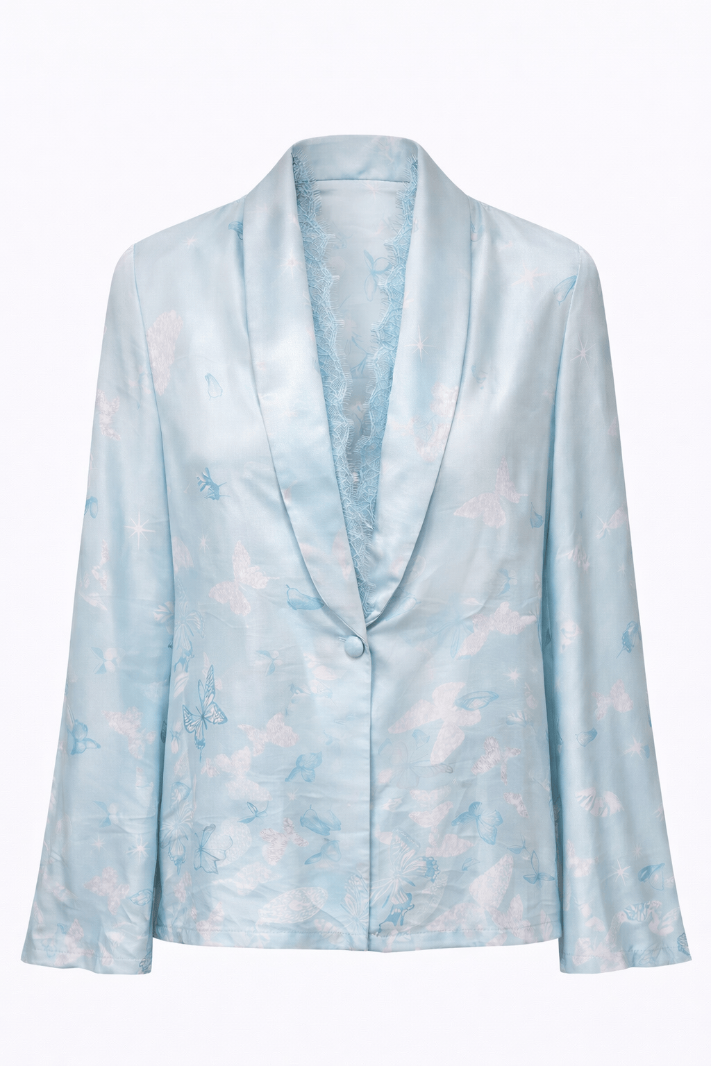 Maison Clad Jacket jane Butterfly Silver turquoise MCL00378