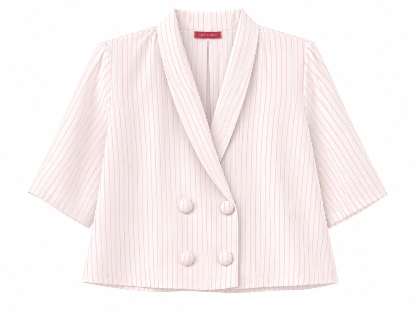 Maison Clad JACKET JOLIE PINSTRIPES LIGHT PINK MCL11387