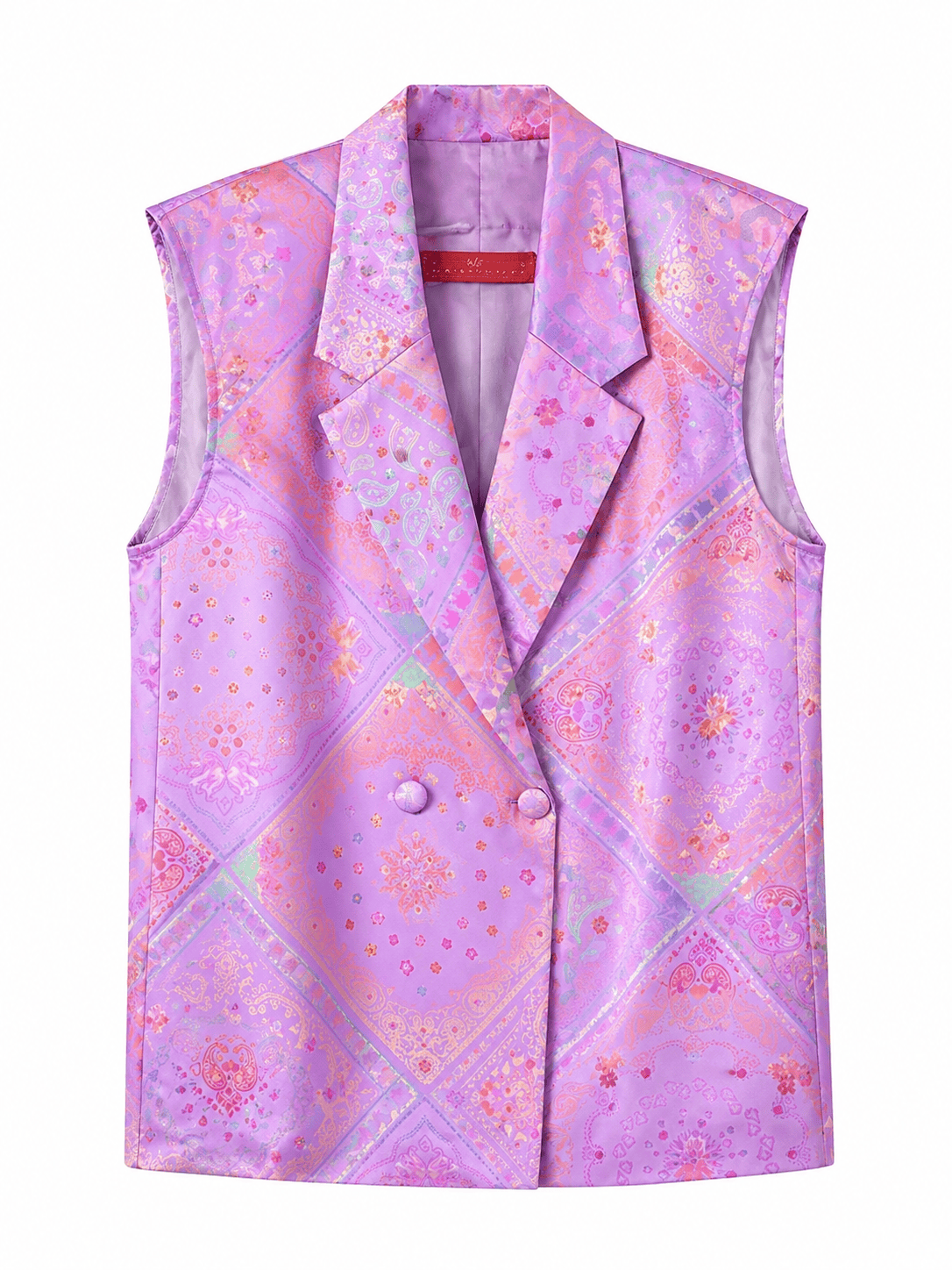 Maison Clad JACKET MARCEL BANDANA ELEPHANT PURPLE LUCKY CAT MCL11200