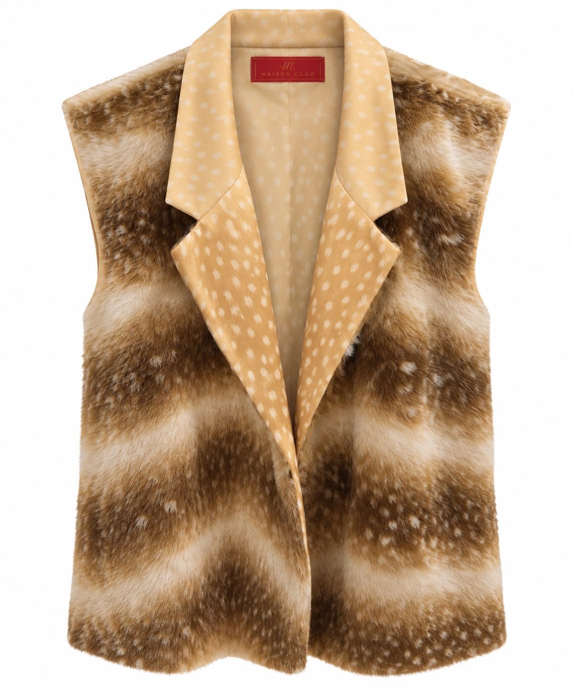 JACKET MARCELL BAMBI SILK FAUX FUR MCL13338