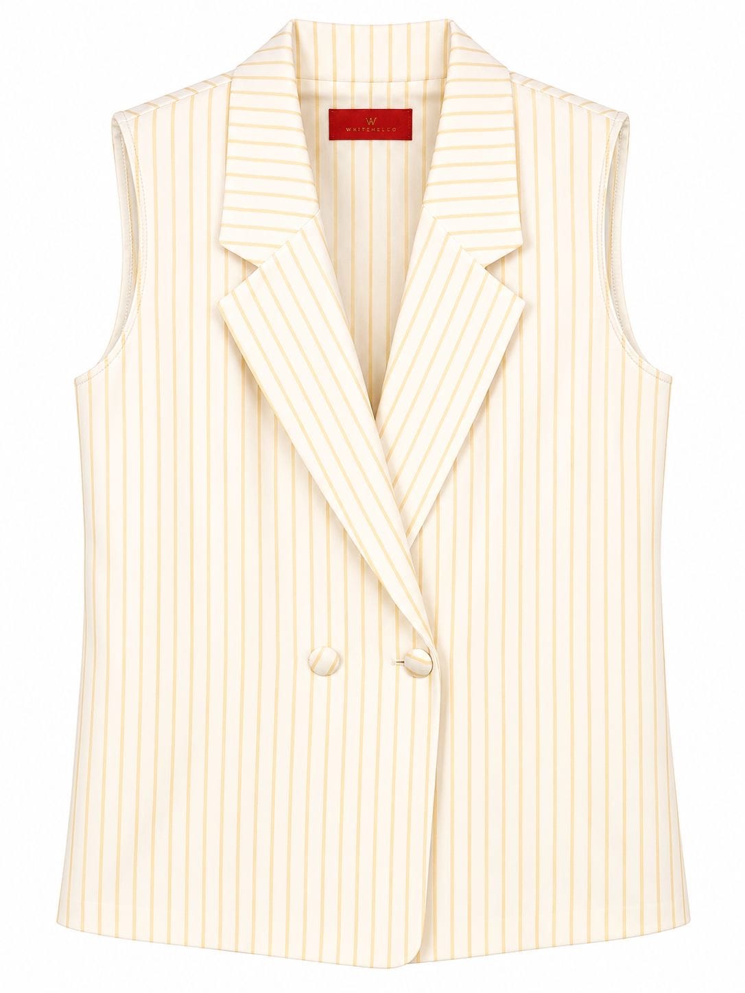 Maison Clad JACKET MARCELL OS PINSTRIPES BUTTER YELLOW MCL11388