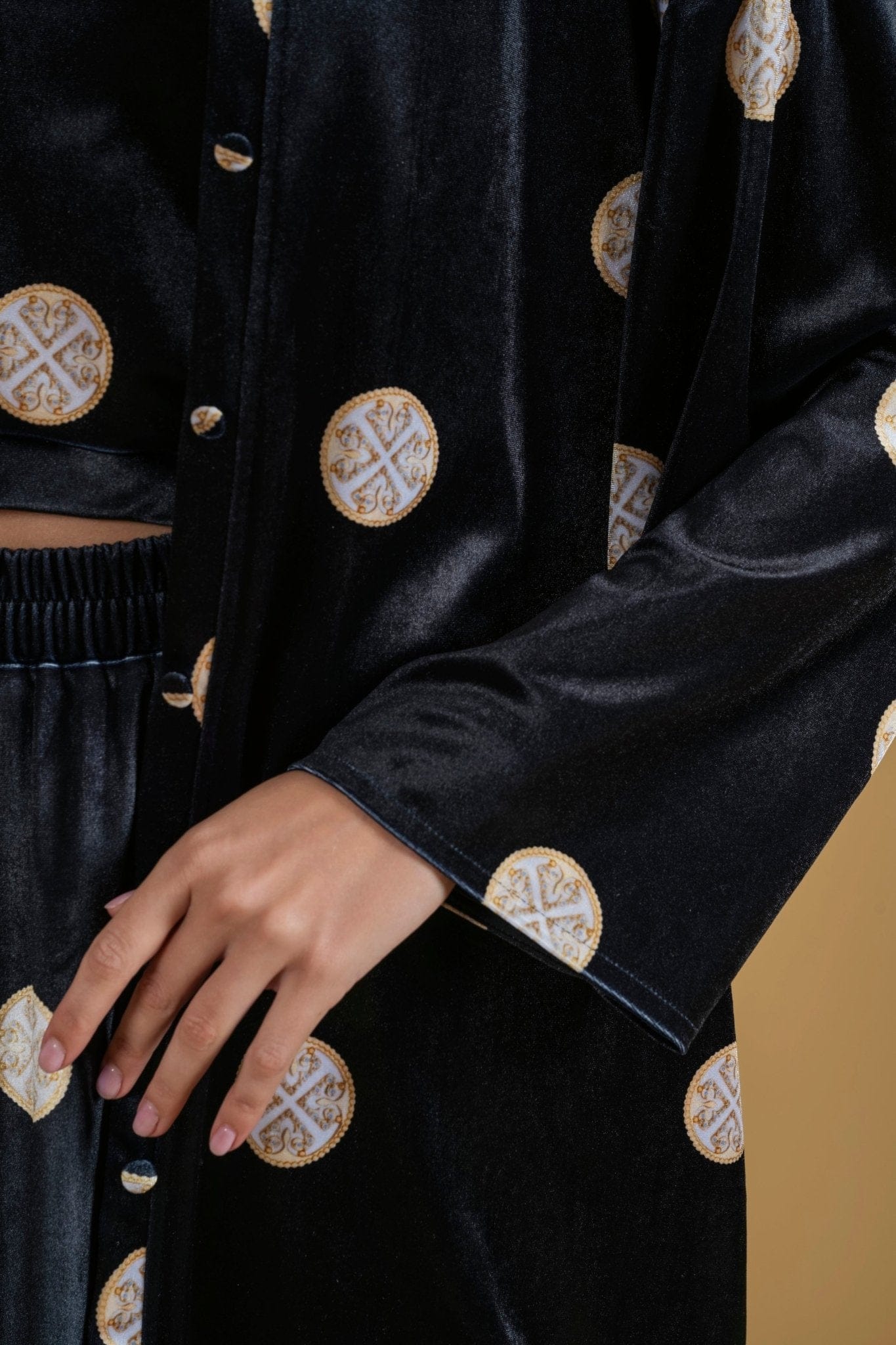 Maison Clad JACKET VELVETY BLACK MCL13188