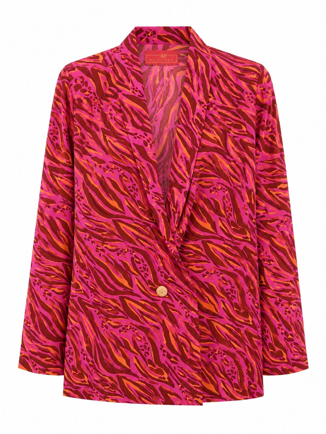 JACKET ZEBRA COTTON FUSHIA MCL13166