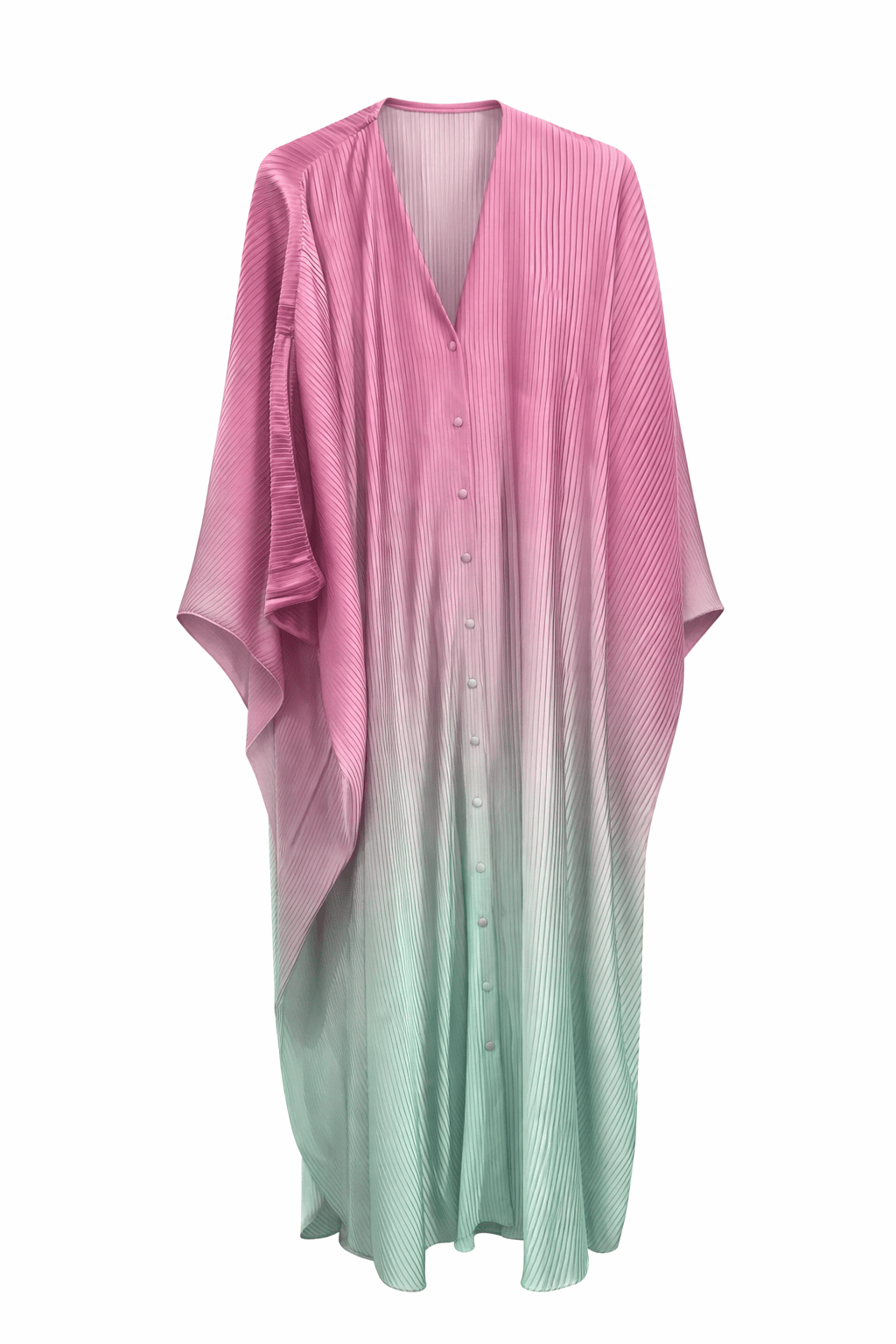 Maison Clad KAFTAN EVANGELIA PLEATED FUSHIA MCL00178