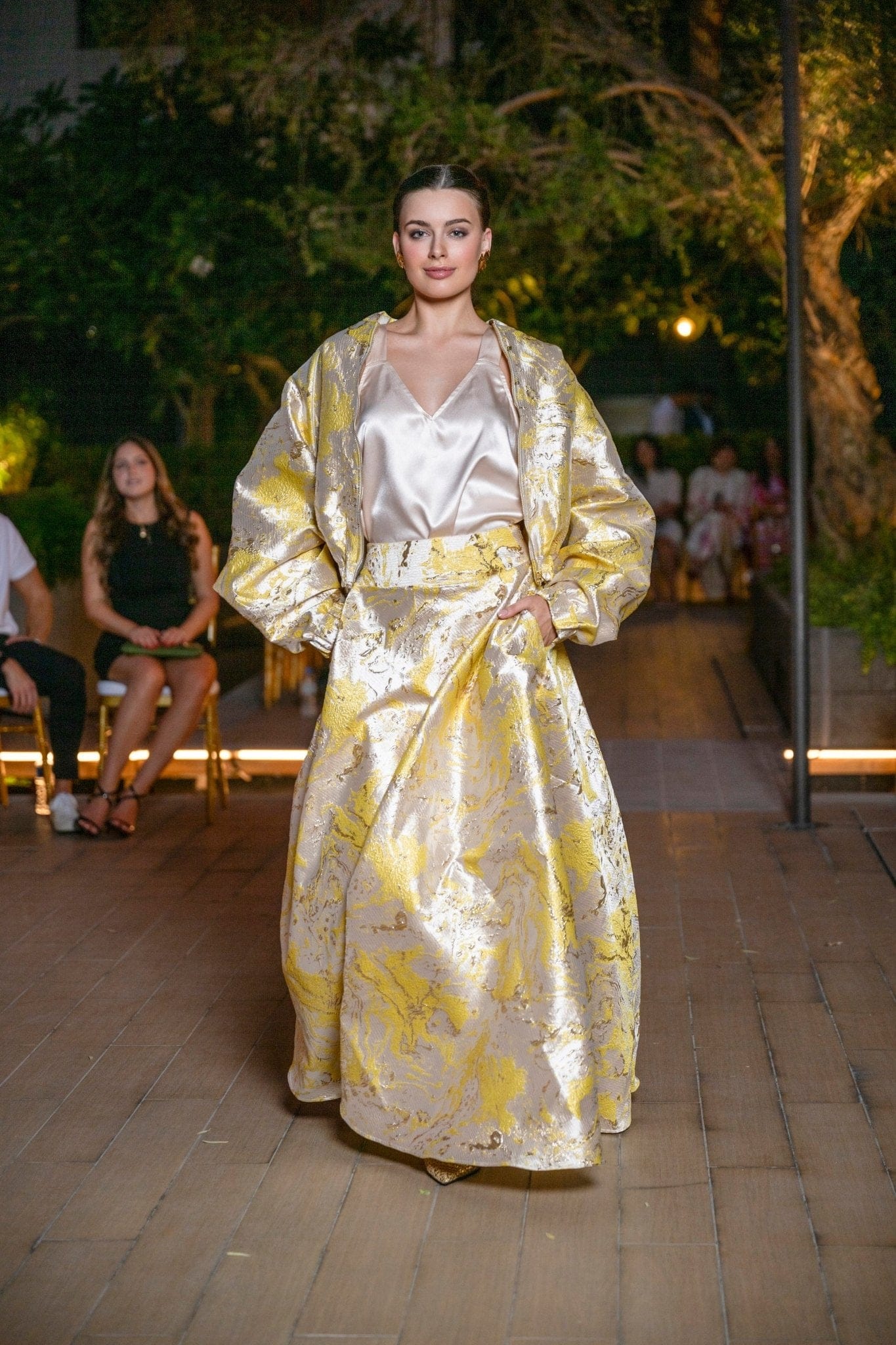Maison Clad ONE OF A KIND SKIRT YELLOW GOLD MCL00862