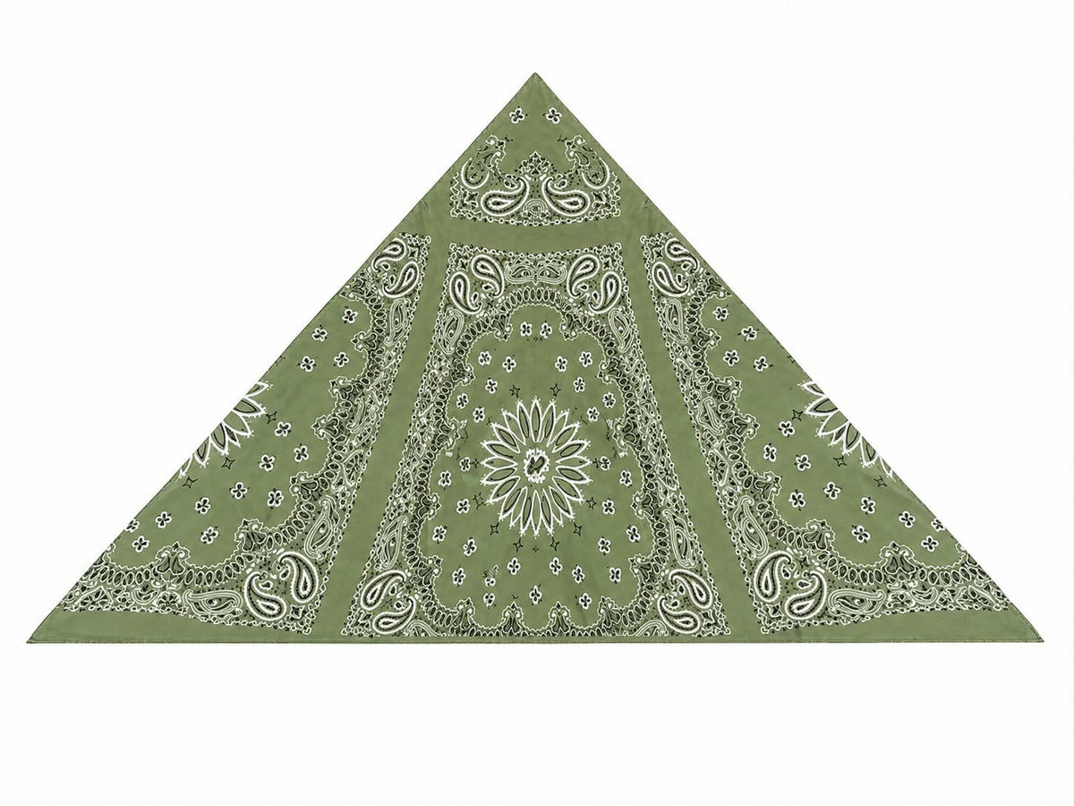 Maison Clad SCARF GEORGIO KHAKI BANDANA  MCL13027