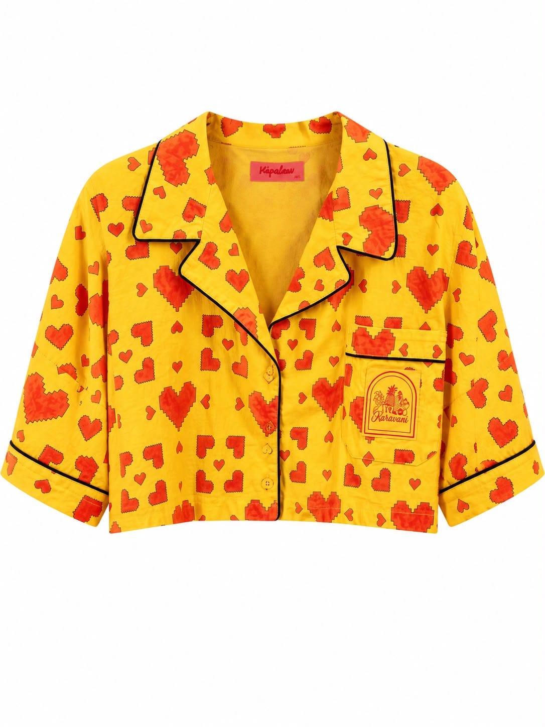 Maison Clad SHIRT CHICCO YELLOW MCL12212