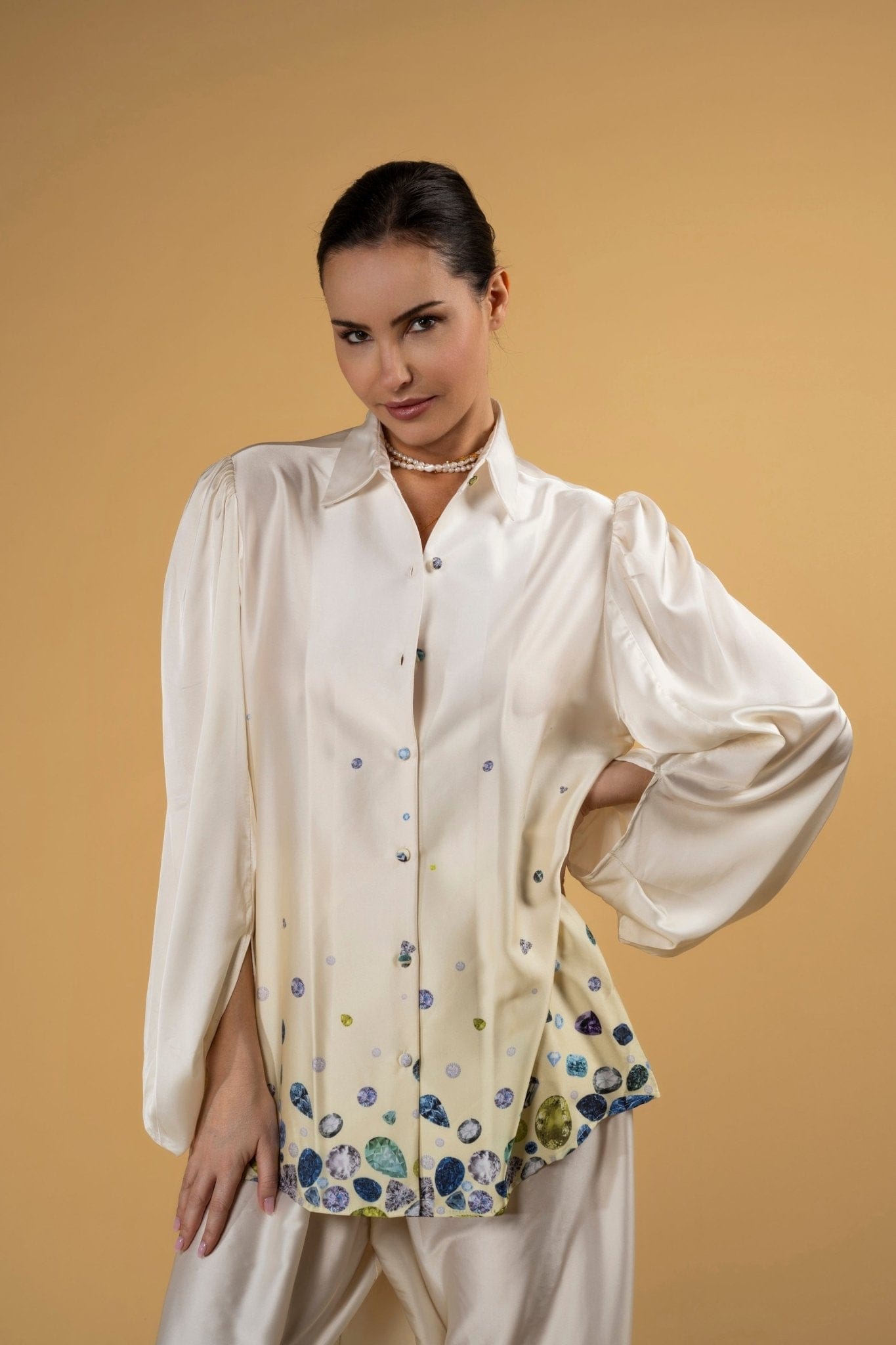 Maison Clad SHIRT CURTIS GEMSTONE MCL00158