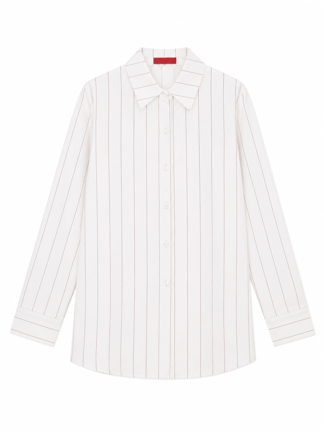 Maison Clad SHIRT JOUBI PINSTRIPES BISCUIT MCL11419