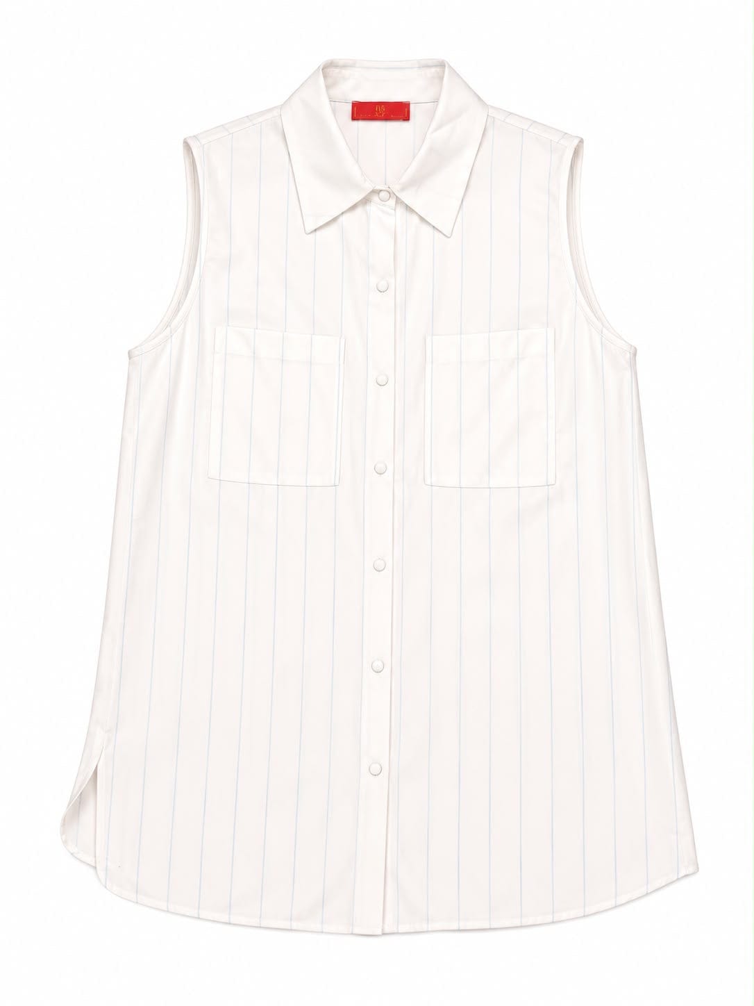 Maison Clad SHIRT KLEIN PINSTRIPES LIGHT BLUE MCL12811