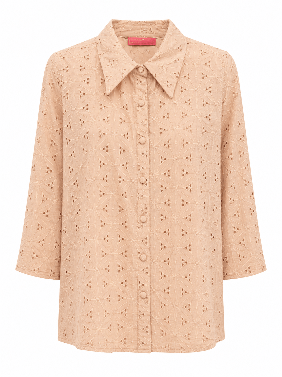 Maison Clad SHIRT LOUISE LACE BEIGE MCL11946