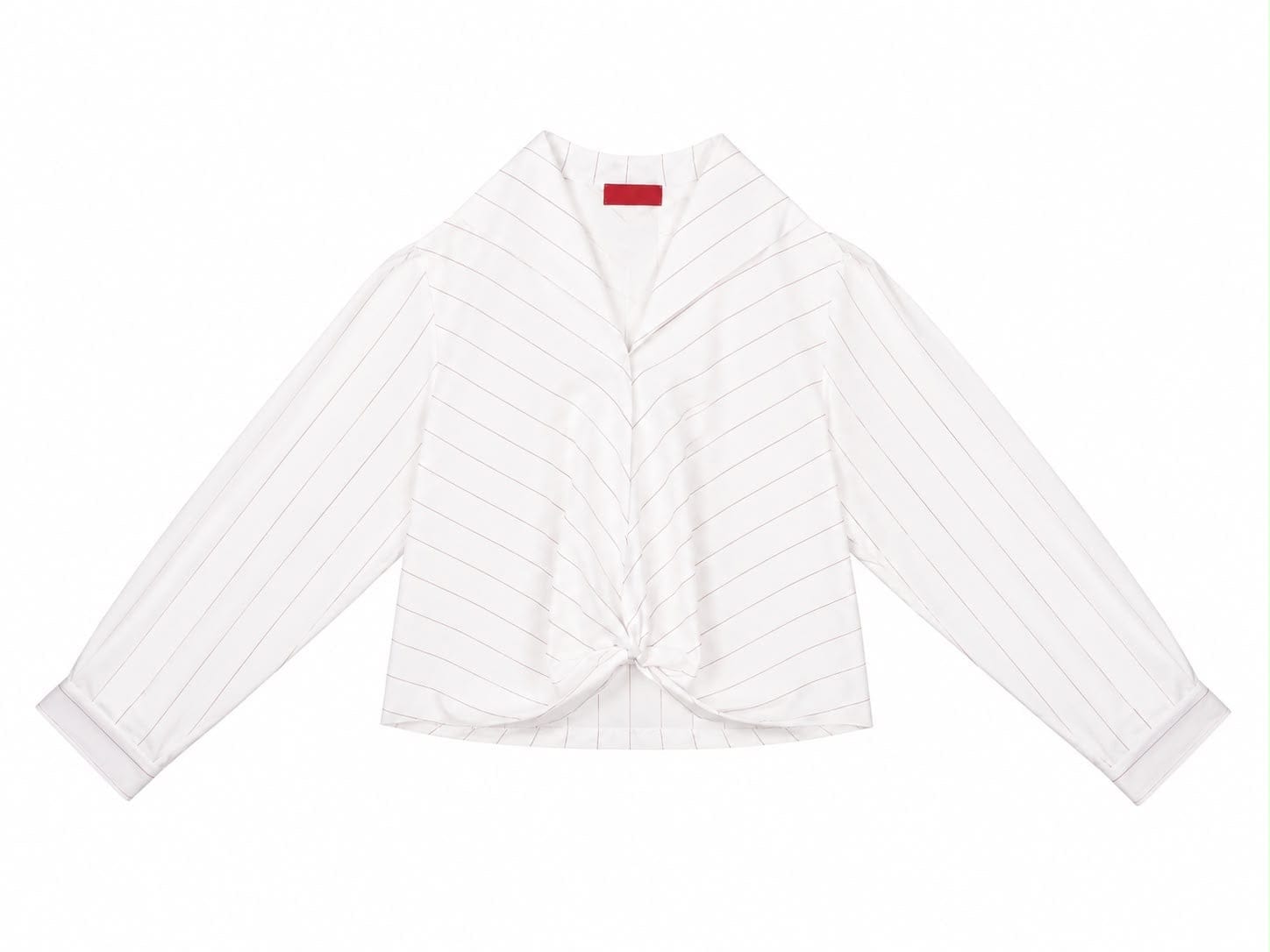 SHIRT OASIA PINSTRIPES BISCUIT MCL12814