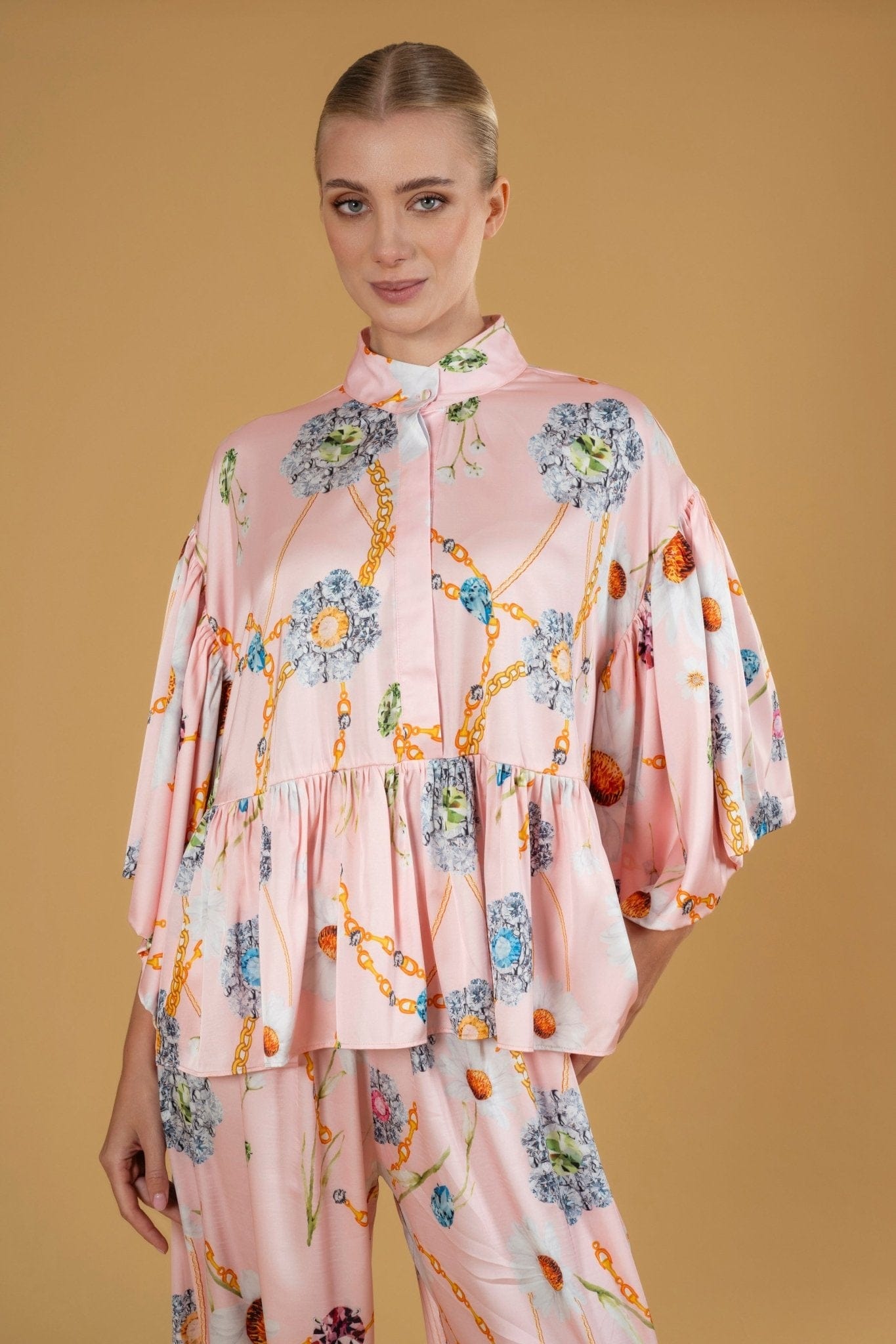 Maison Clad SHIRT PLUM DAISY LPI MCL00543