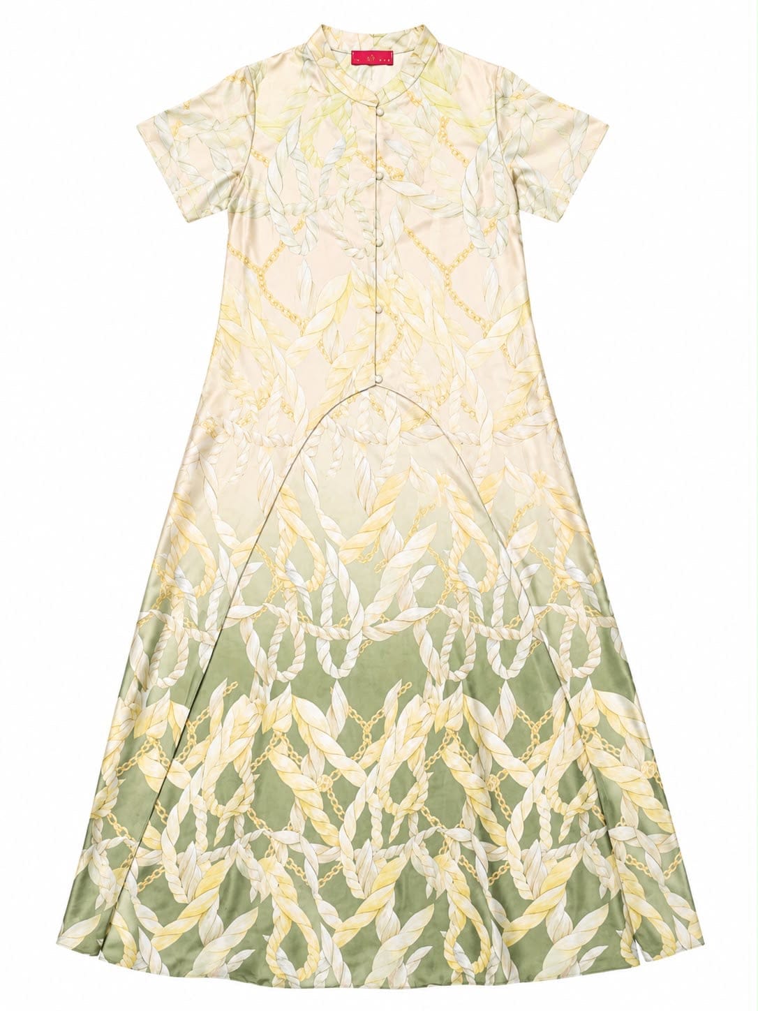 Maison Clad SHIRT VIRGIL OLIVE CHAIN MCL12629