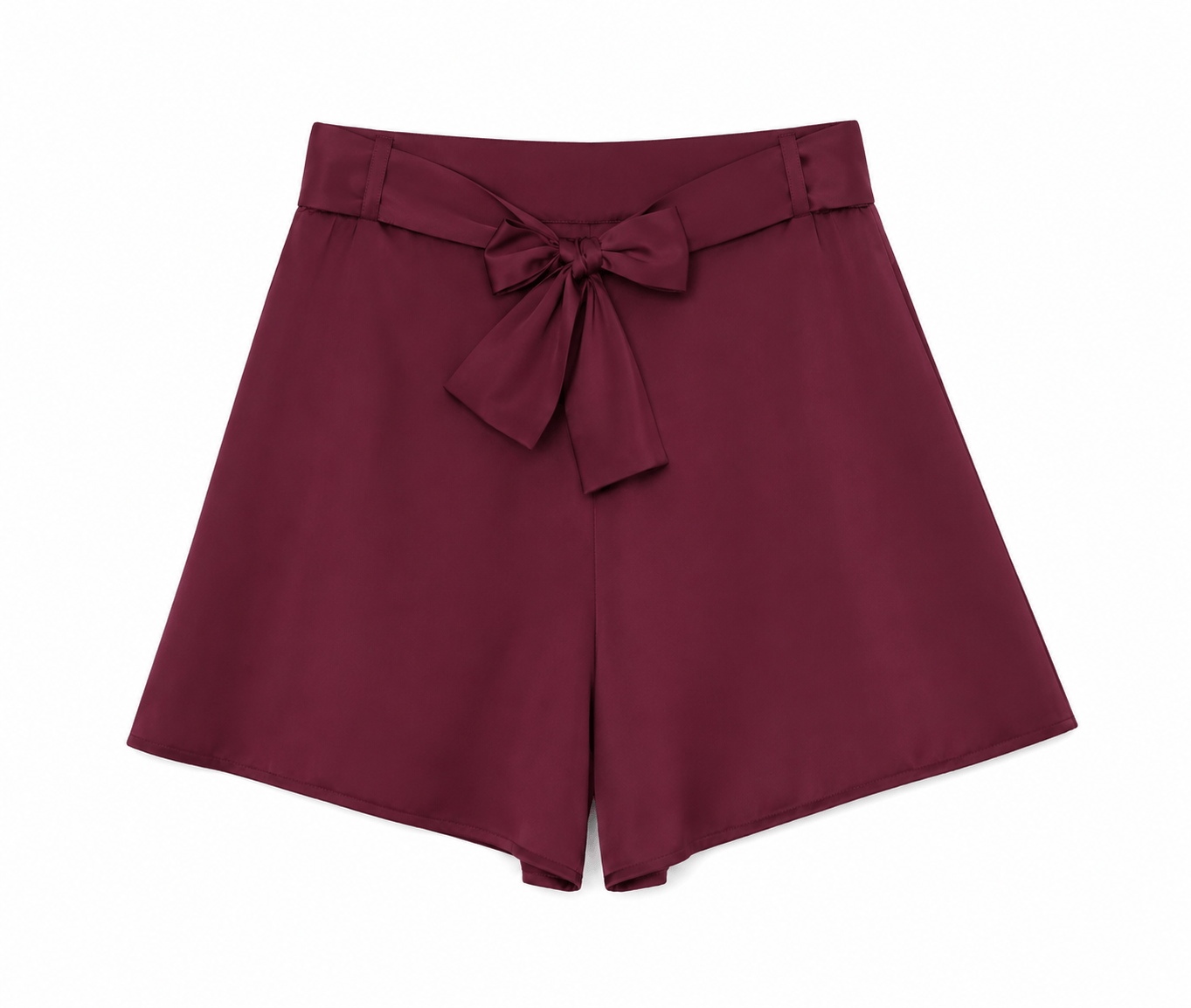 Maison Clad SHORT BURGUNDY BOW MCL11437