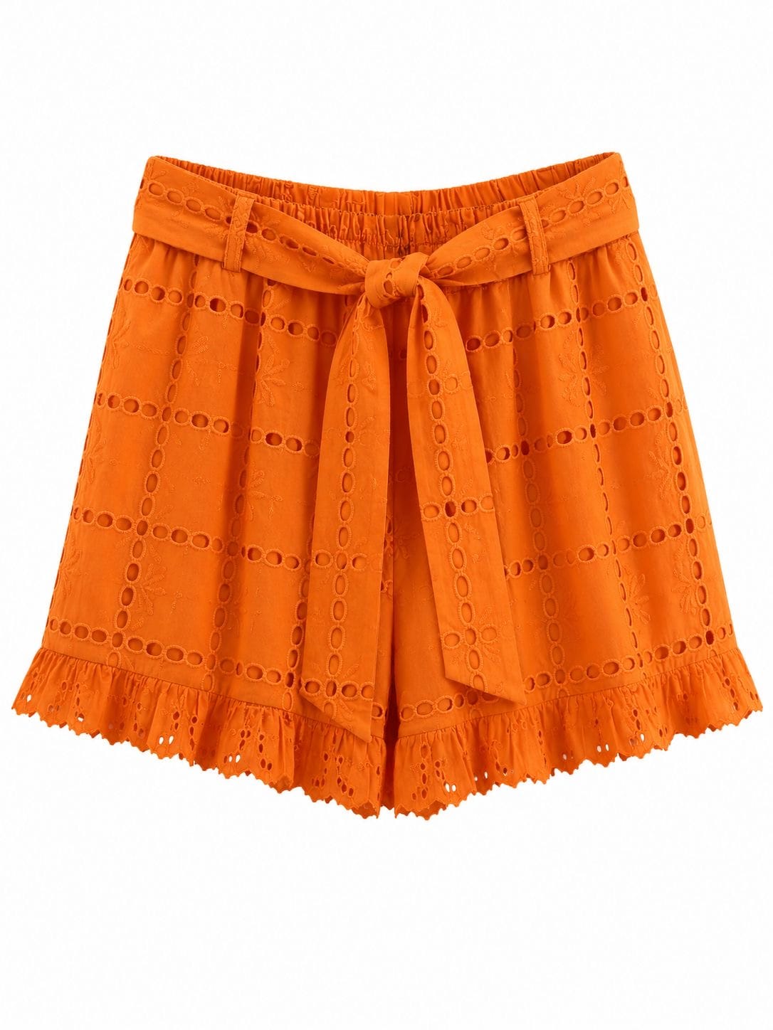 Maison Clad SHORT LACE ORANGE  MCL11902