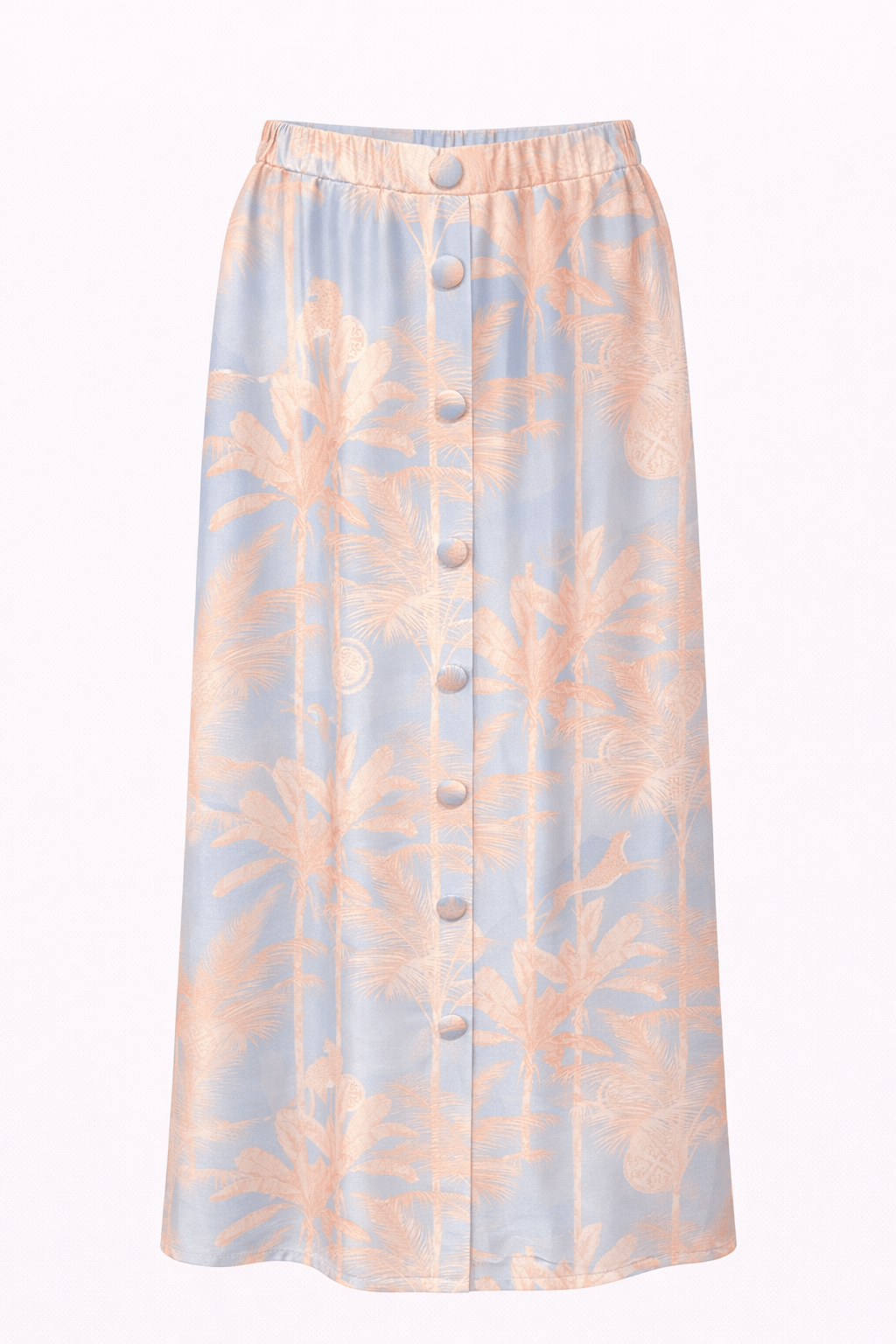 Maison Clad Skirt Alby Tiger Lace BLUE MCL00410