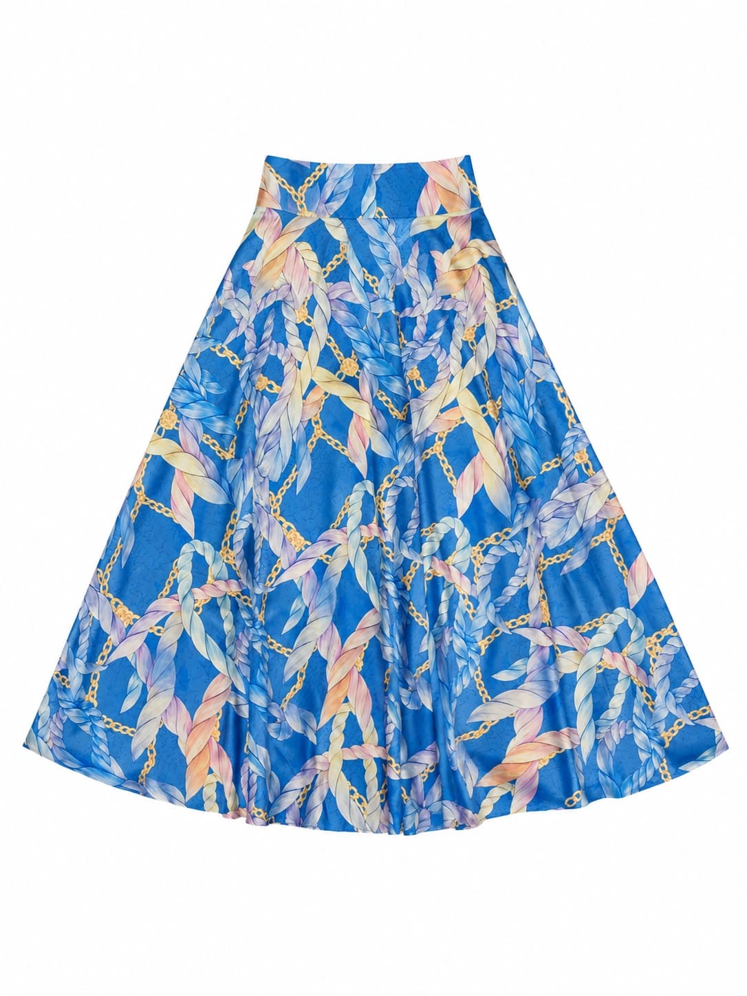 Maison Clad SKIRT KARLY BLUE CHAIN MCL12632