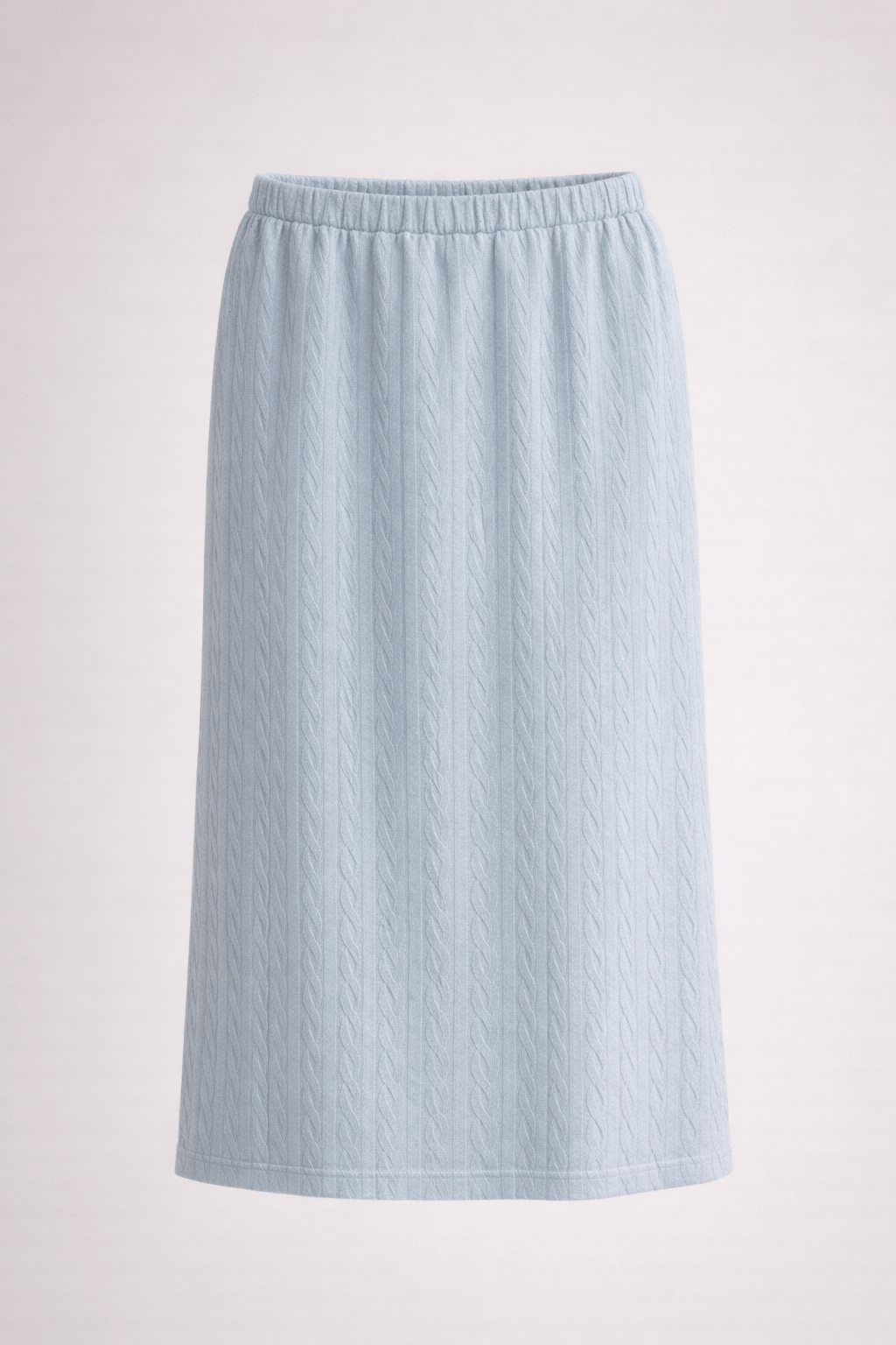 Maison Clad SKIRT SLITTY LIGHT BLUE MCL00692