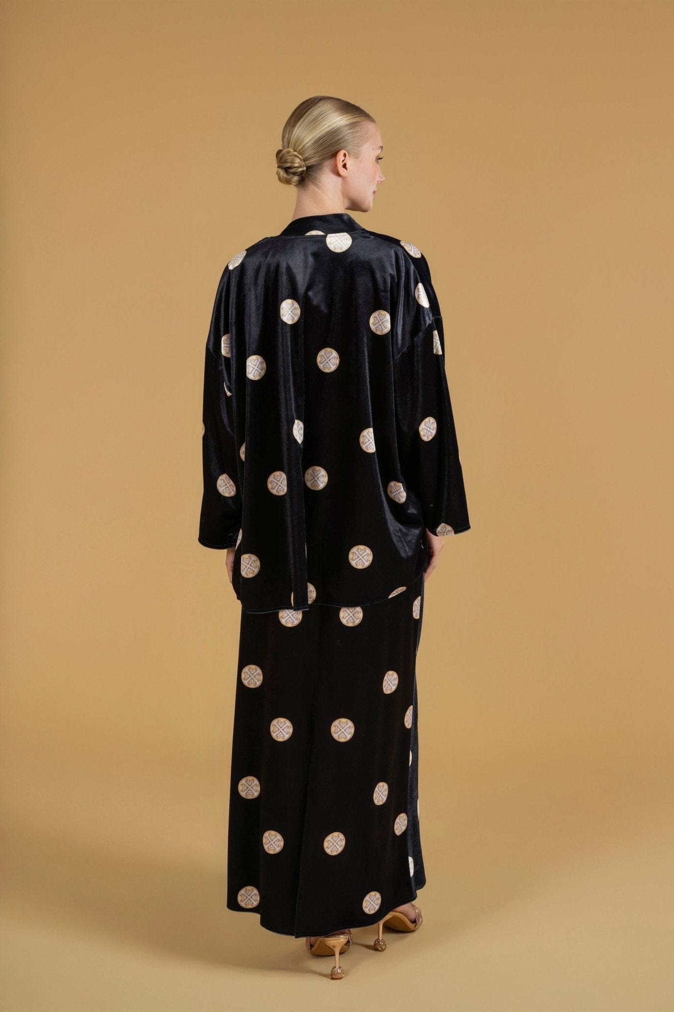 Maison Clad SKIRT VELVETY BLACK MCL13189