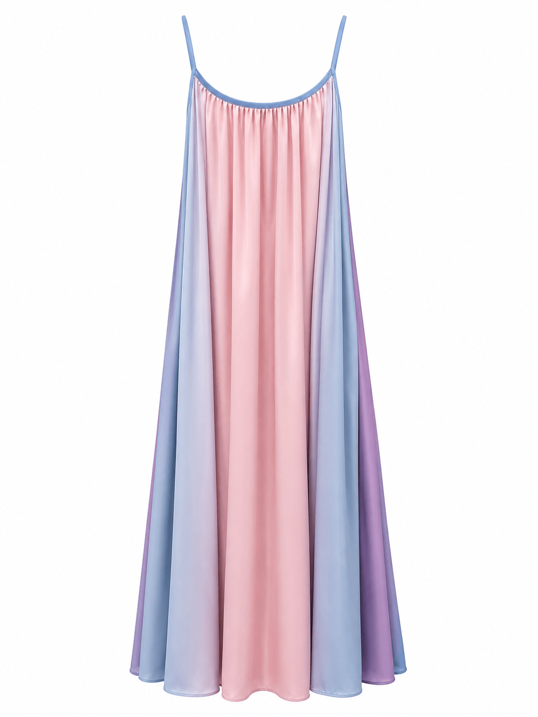 Maison Clad STRAP SILK DRESS GRADIENT MCL12254