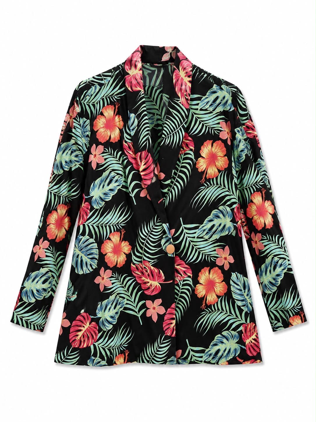 Maison Clad SUIT BLACK FEATHERS FLOWERS TROUSER AND JACKET MCL12366